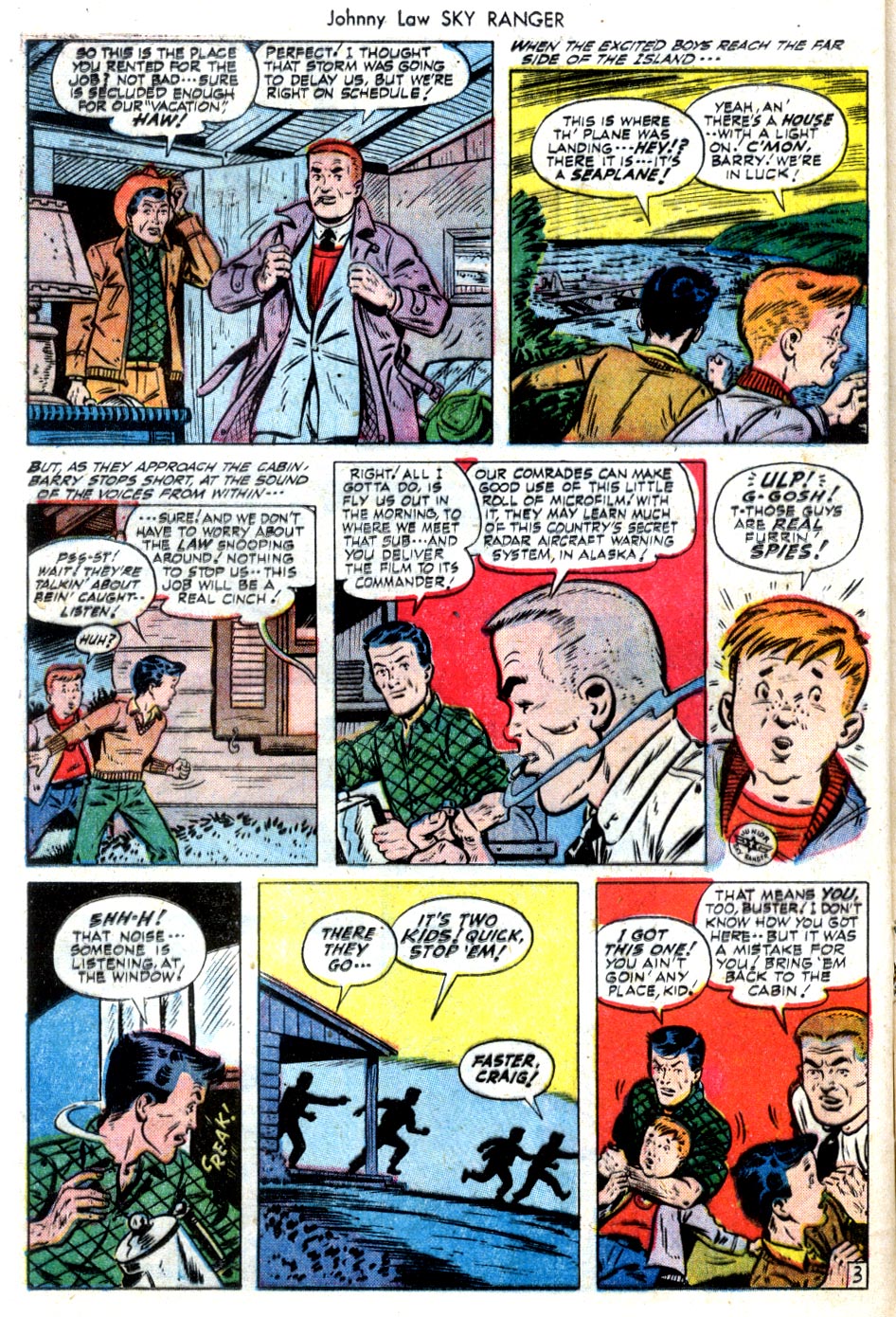 Read online Johnny Law Sky Ranger Adventures comic -  Issue #4 - 14