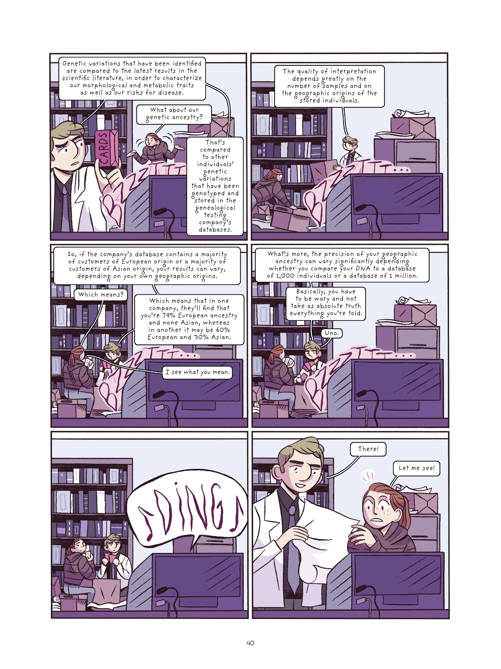 Read online Genetics at Heart comic -  Issue # TPB (Part 1) - 40