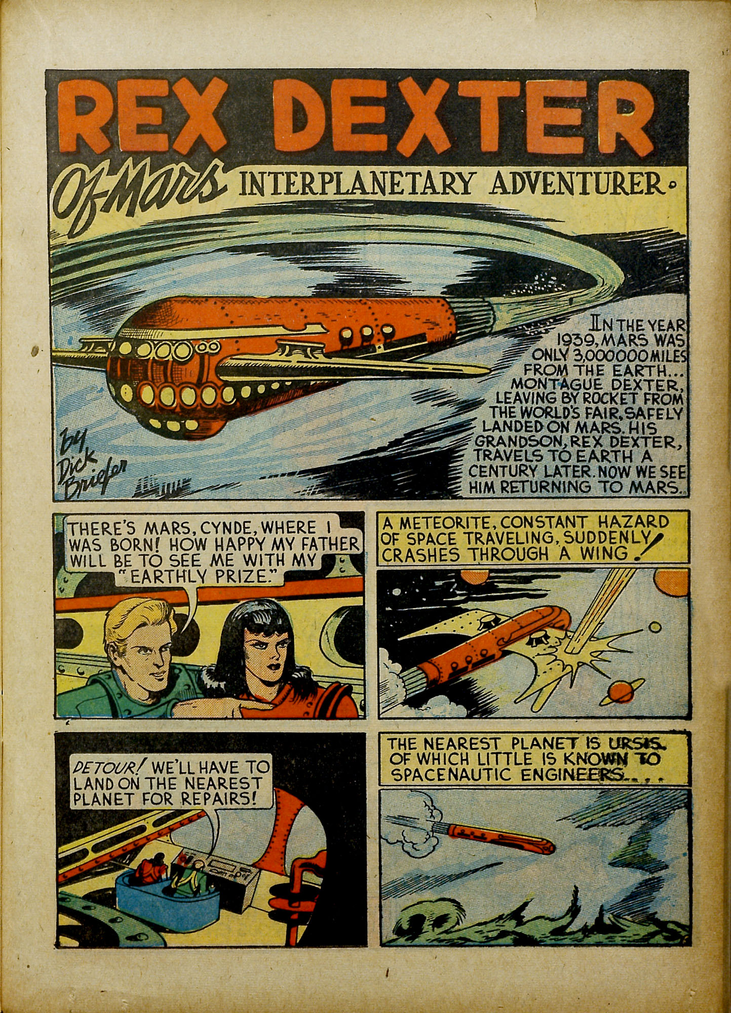 Read online Rex Dexter of Mars comic -  Issue # Full - 23