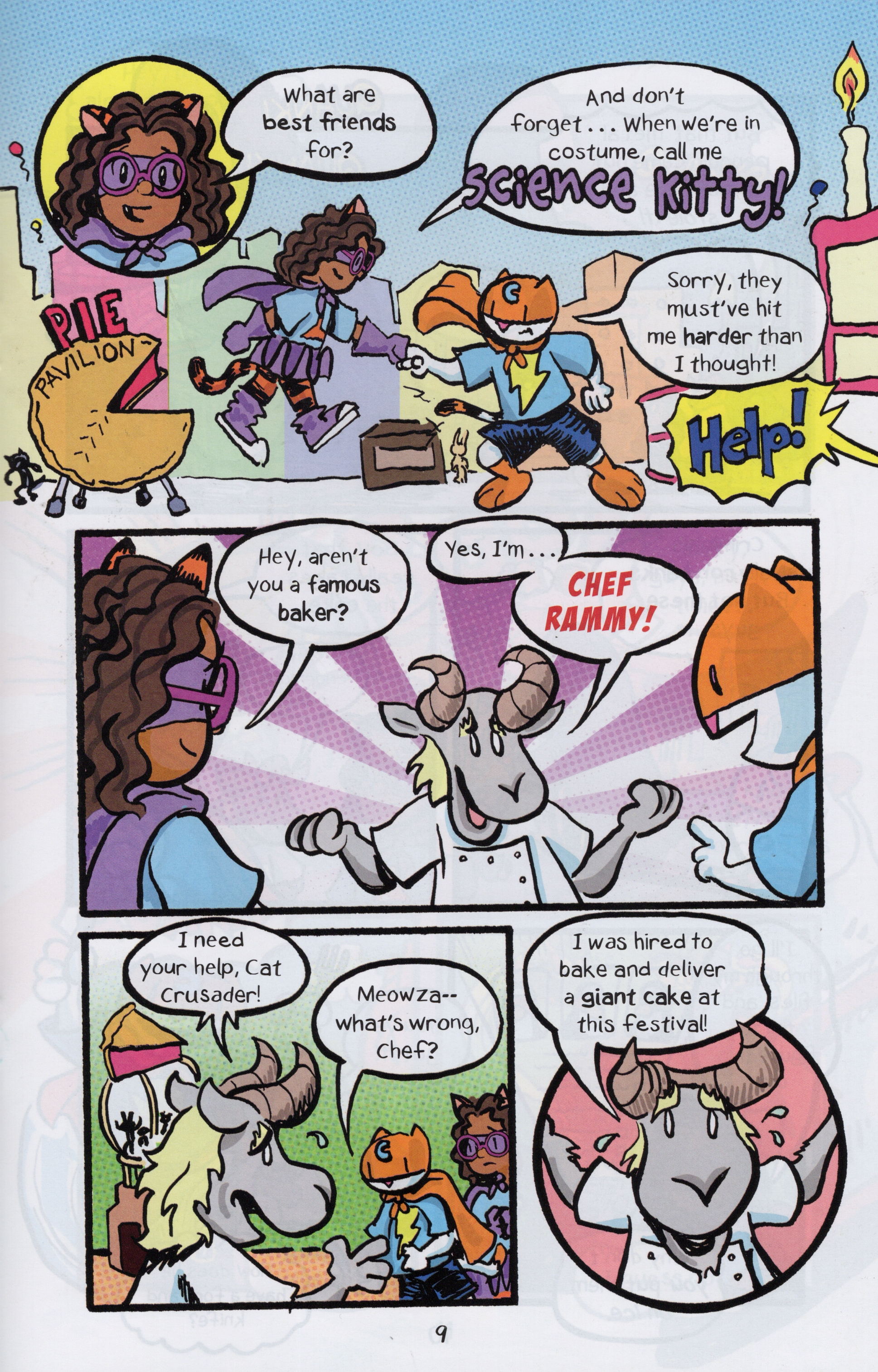 Read online Free Comic Book Day 2022 comic -  Issue # Penguin Random House Max Meow Cat On The Street - 11