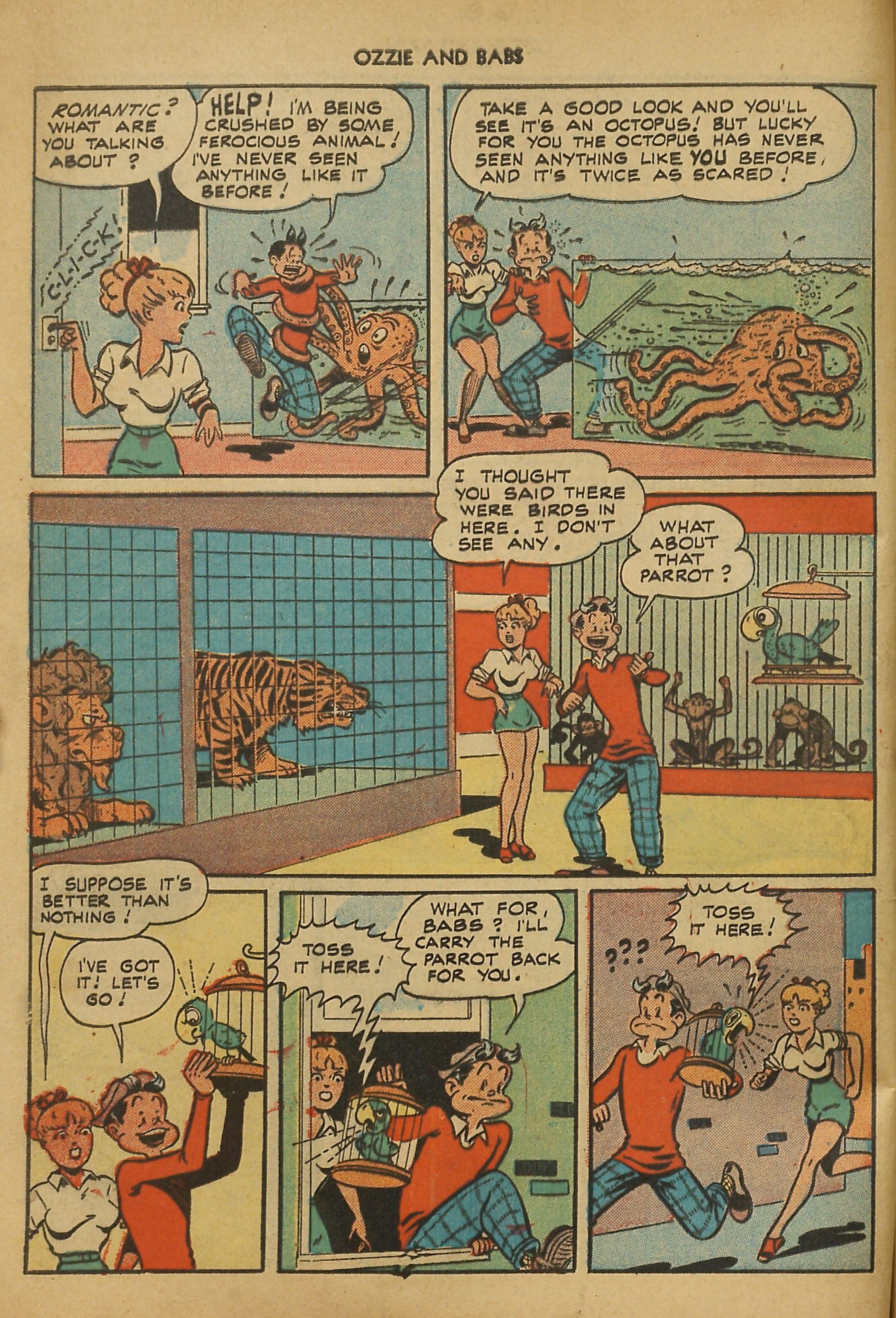 Read online Ozzie And Babs comic -  Issue #6 - 8