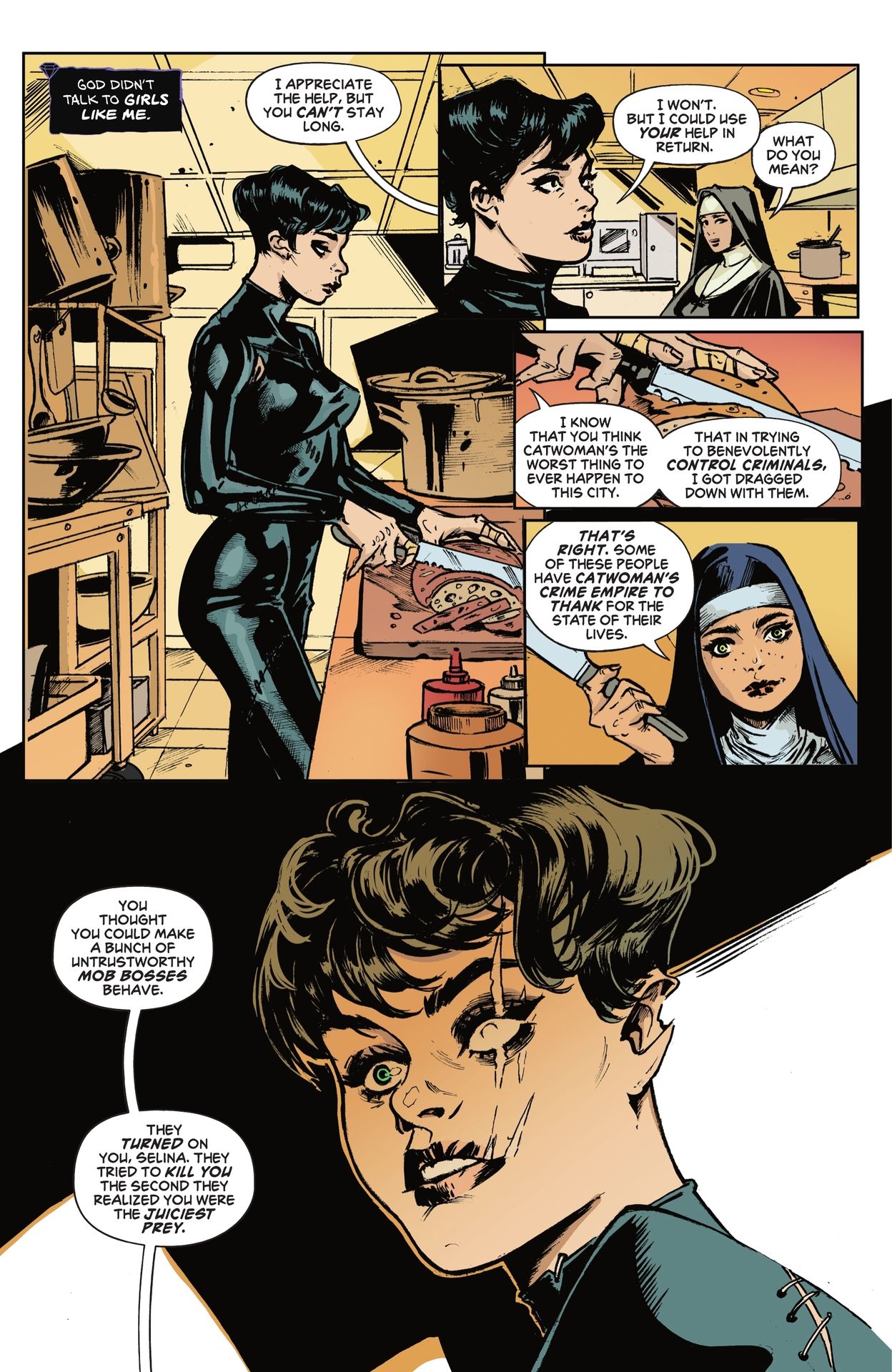 Read online Knight Terrors: Catwoman comic -  Issue #1 - 9