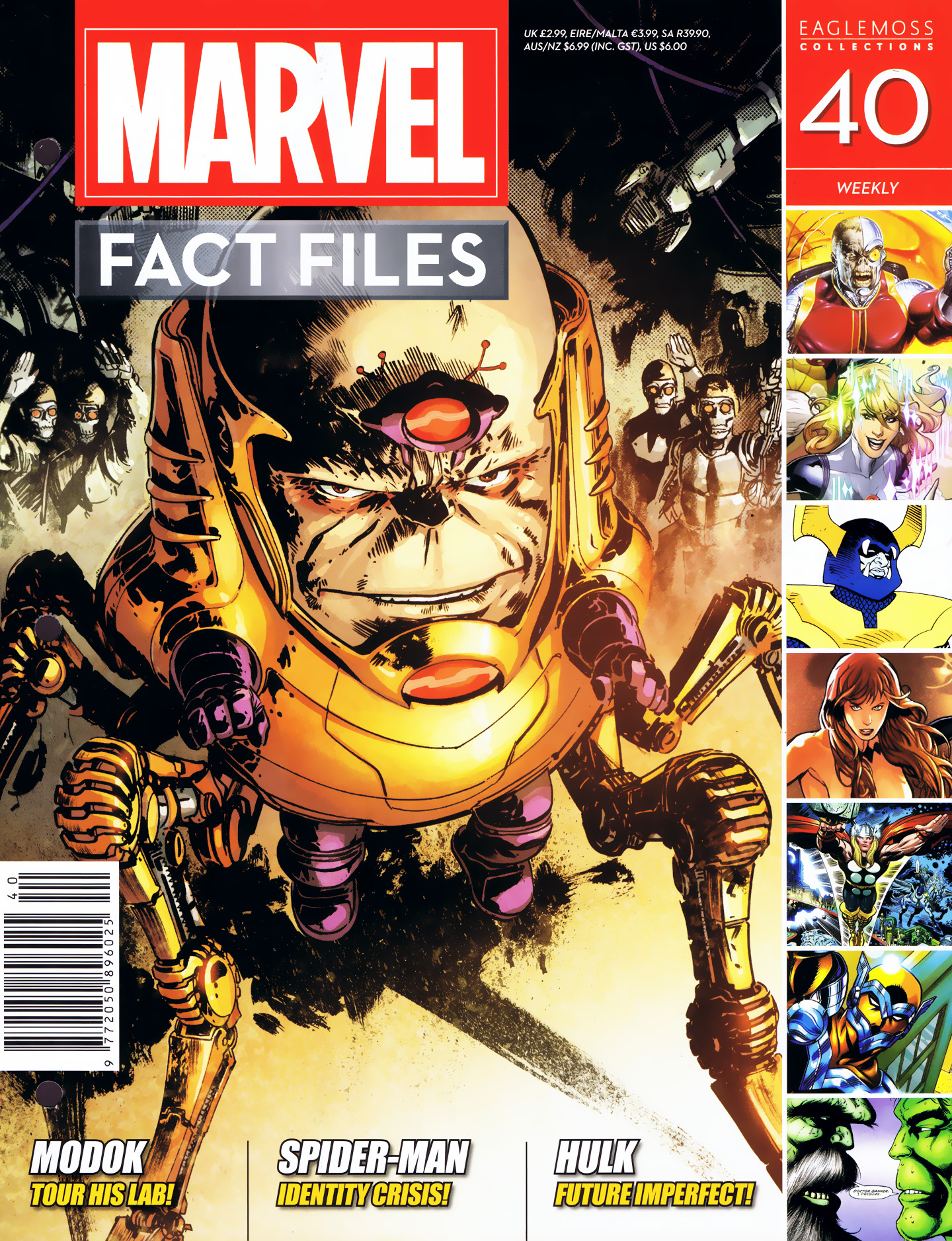 Read online Marvel Fact Files comic -  Issue #40 - 1