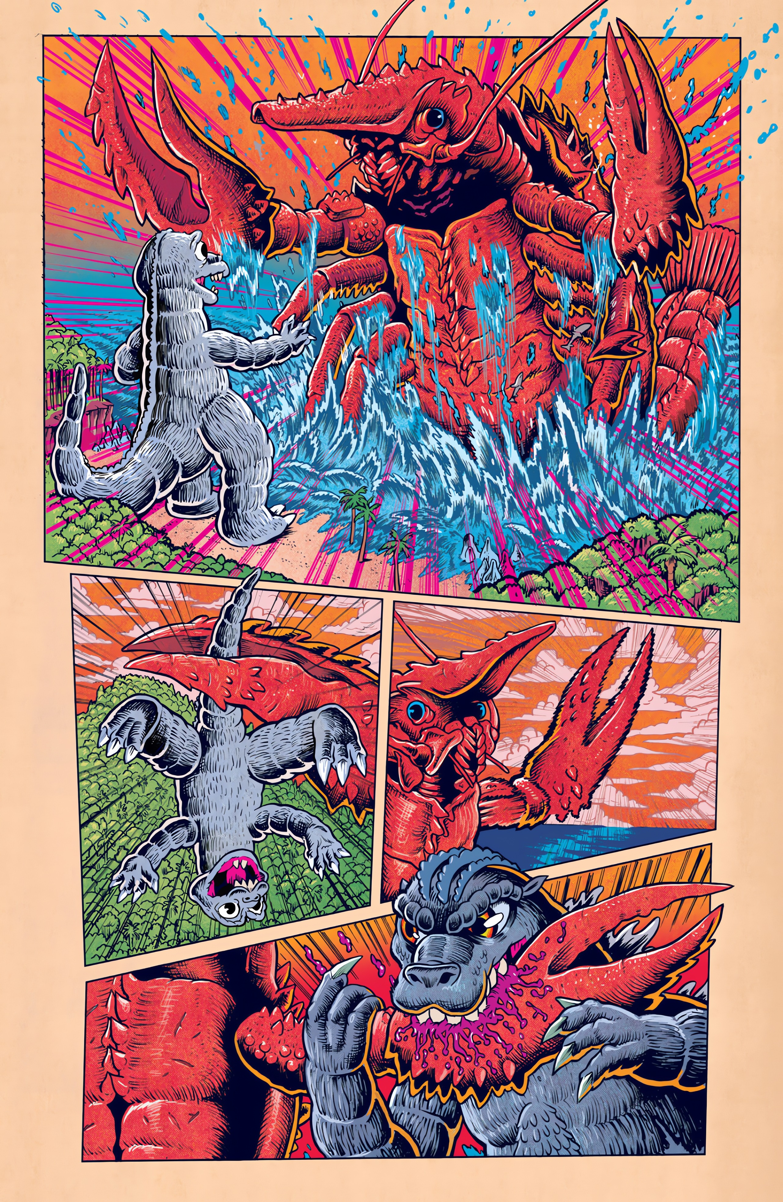 Read online Godzilla: War for Humanity comic -  Issue #1 - 19