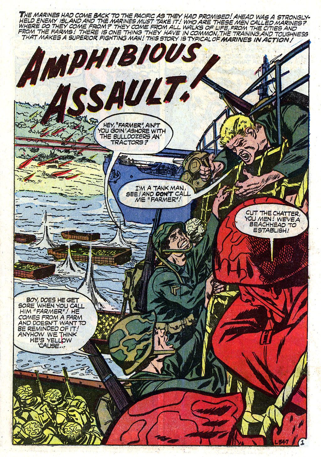 Read online Marines in Action comic -  Issue #12 - 15