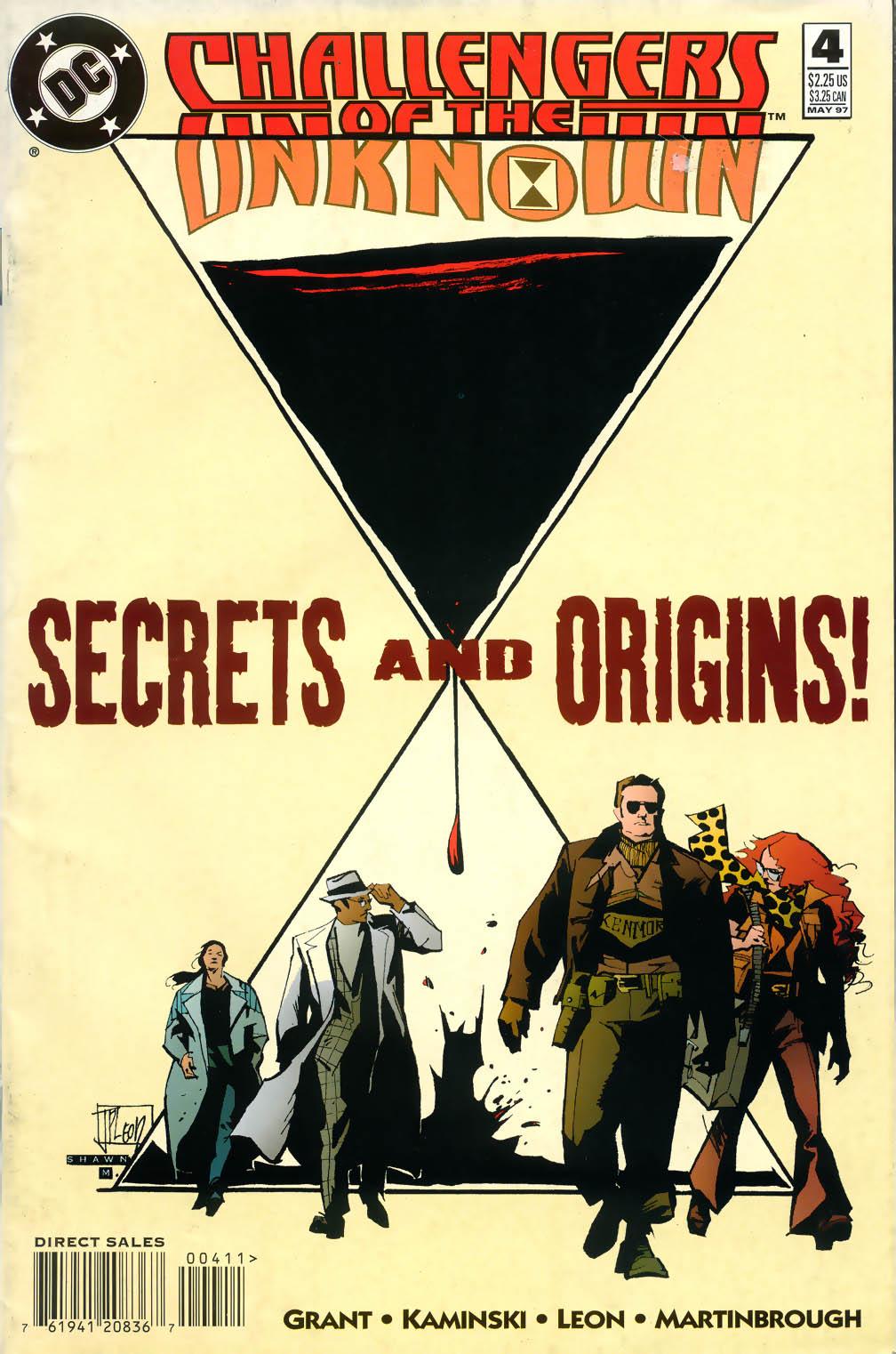 Read online Challengers of the Unknown (1997) comic -  Issue #4 - 1