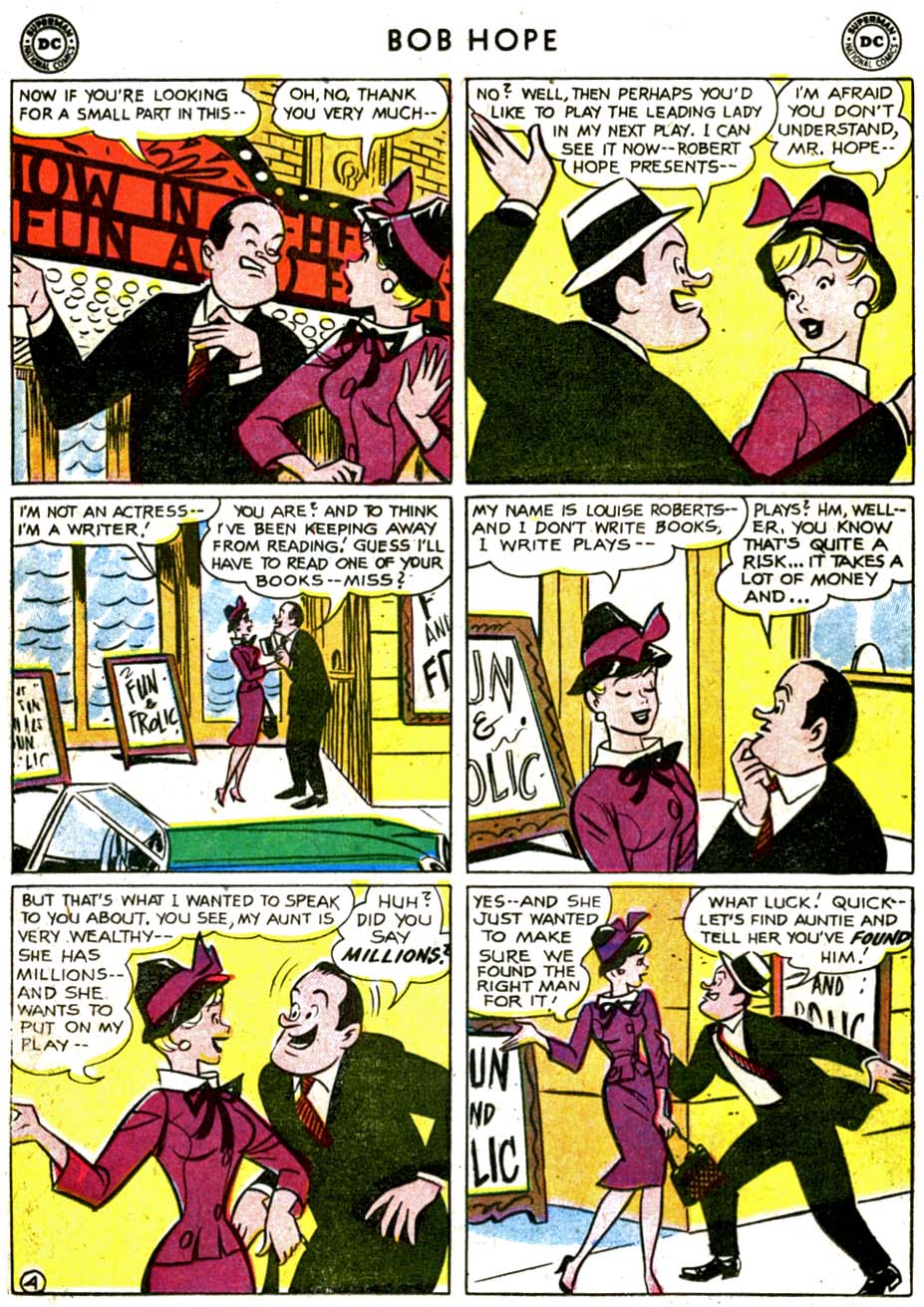 Read online The Adventures of Bob Hope comic -  Issue #62 - 6