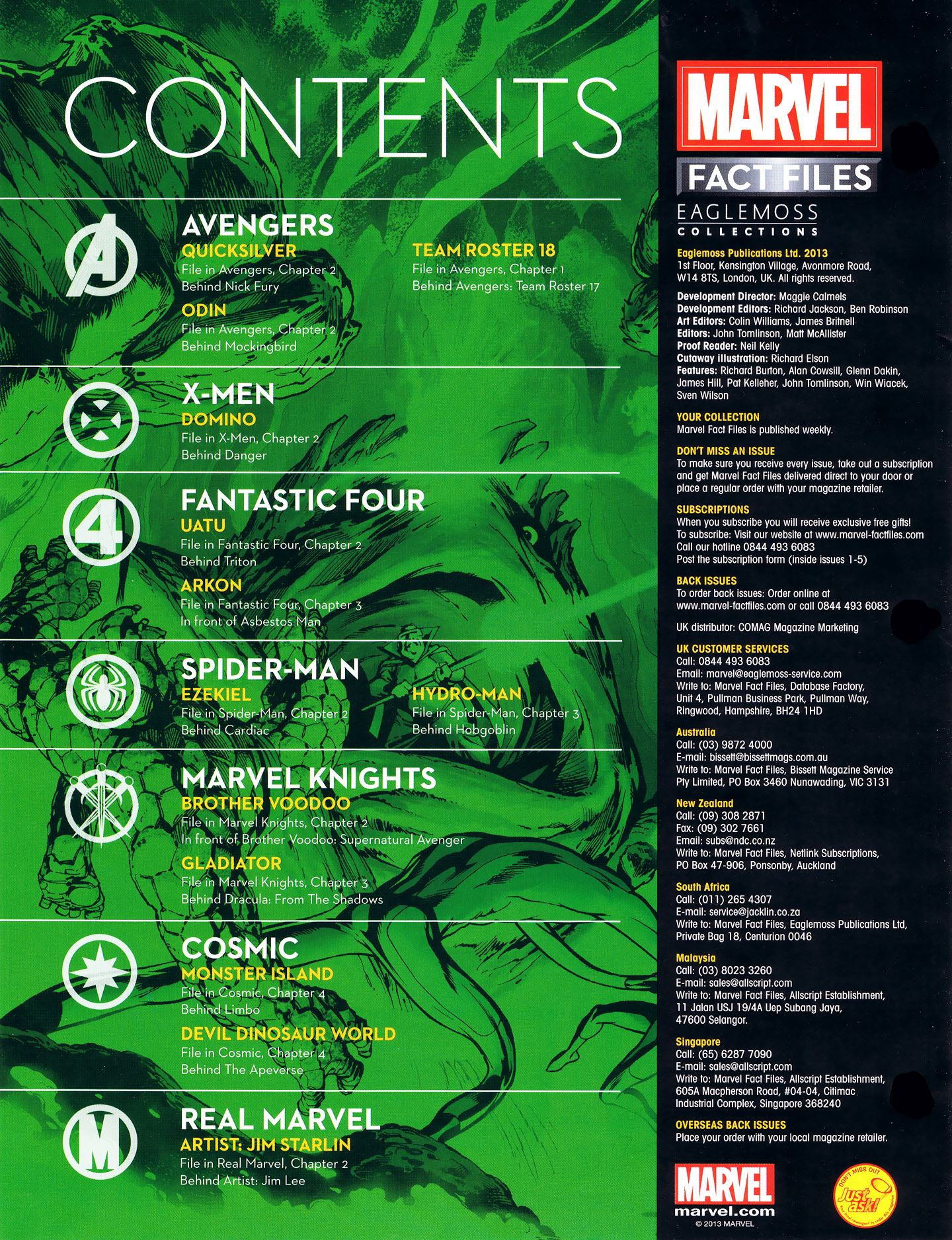 Read online Marvel Fact Files comic -  Issue #45 - 3