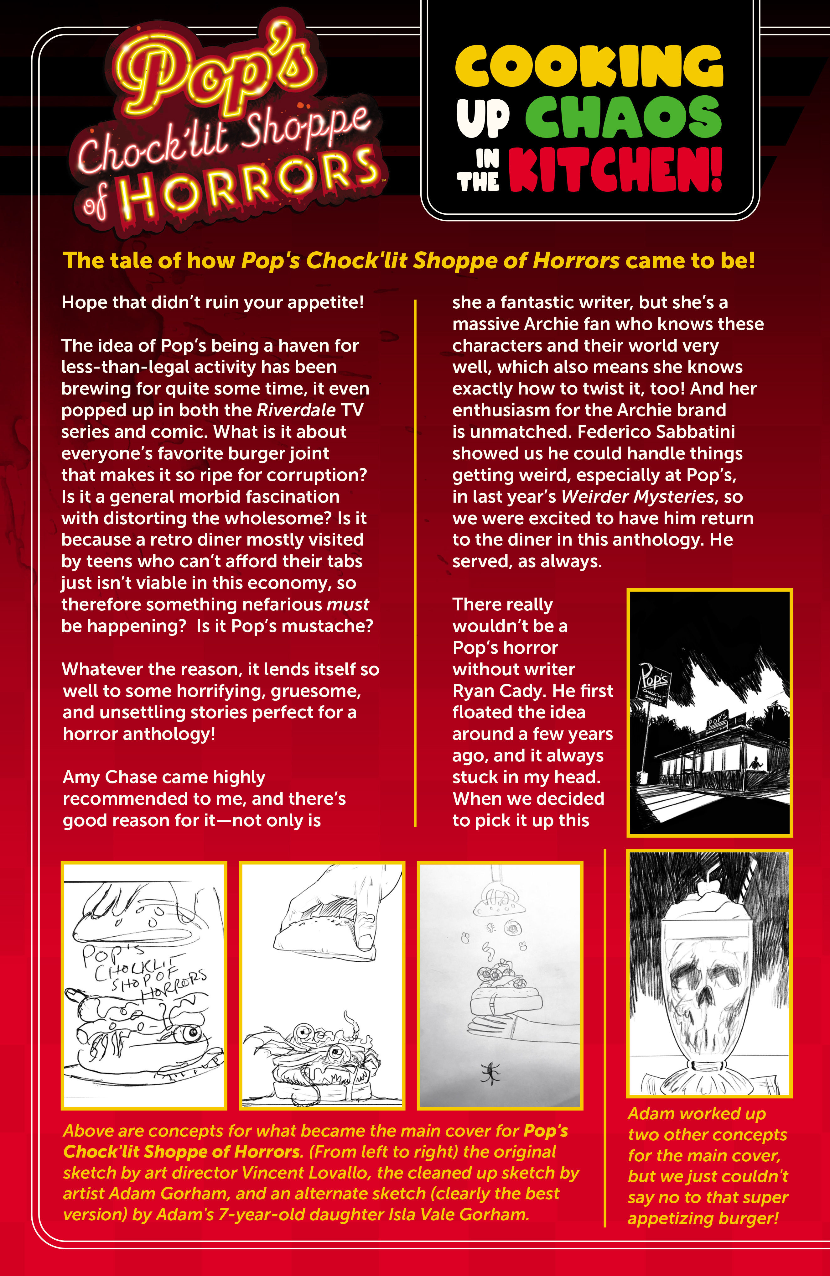 Read online Chilling Adventures Presents... Pop's Chock'lit Shoppe of Horrors comic -  Issue # Full - 24