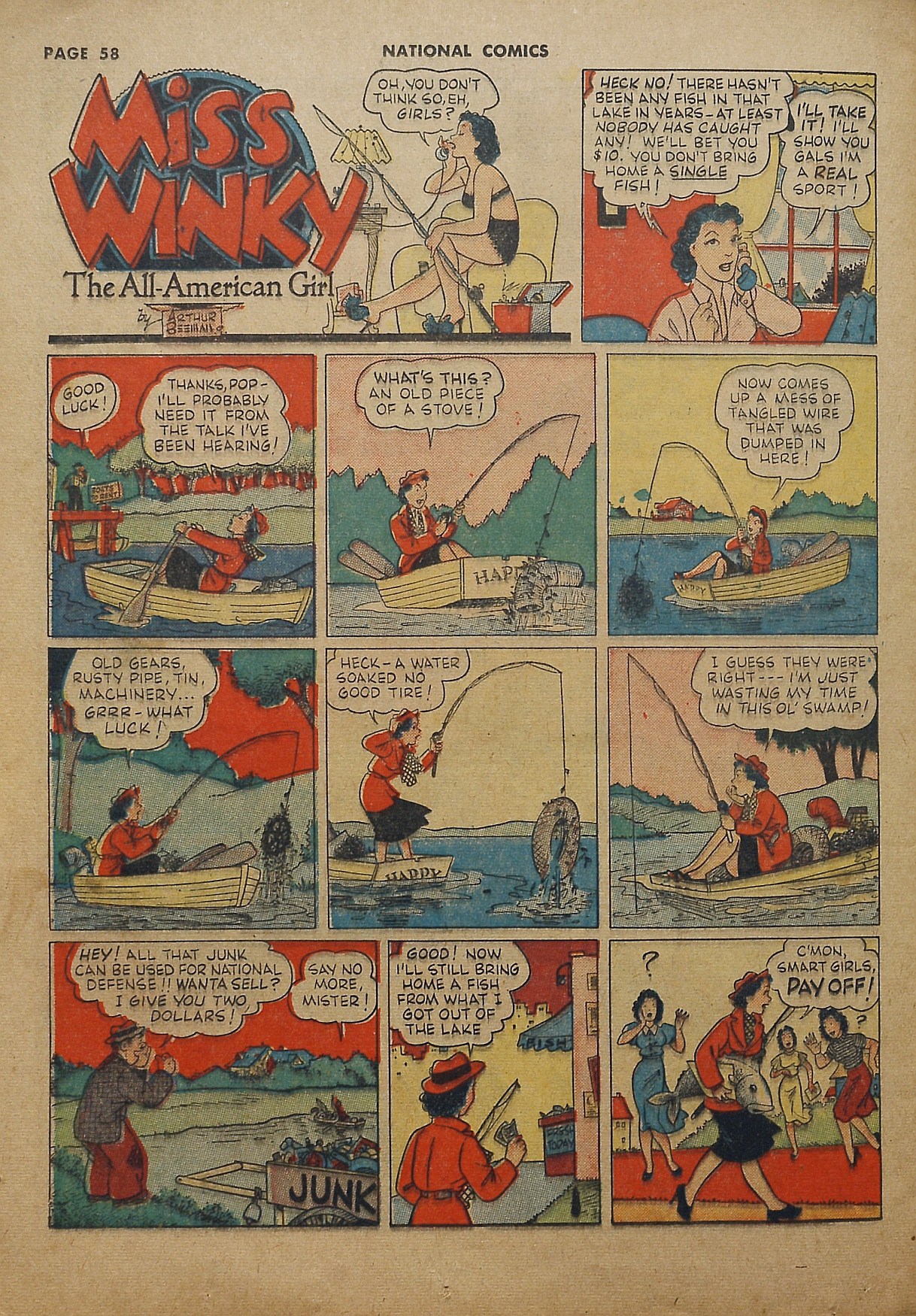 Read online National Comics comic -  Issue #22 - 61