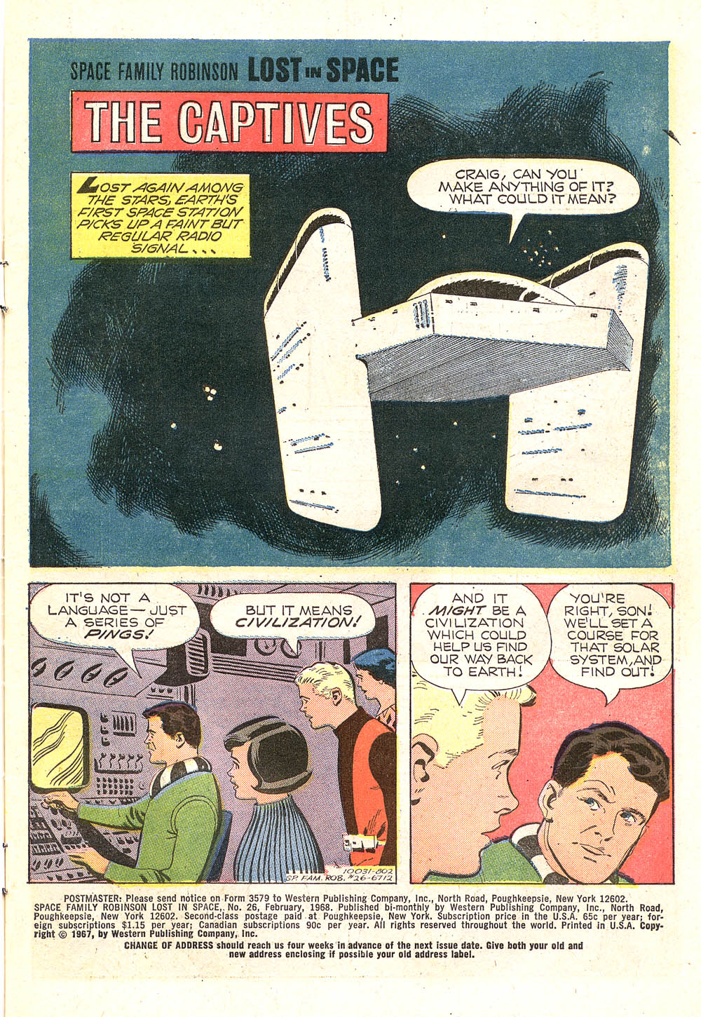 Read online Space Family Robinson comic -  Issue #26 - 3