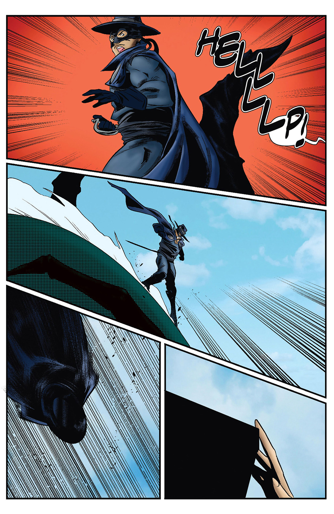 Read online Zorro Flights comic -  Issue #3 - 34