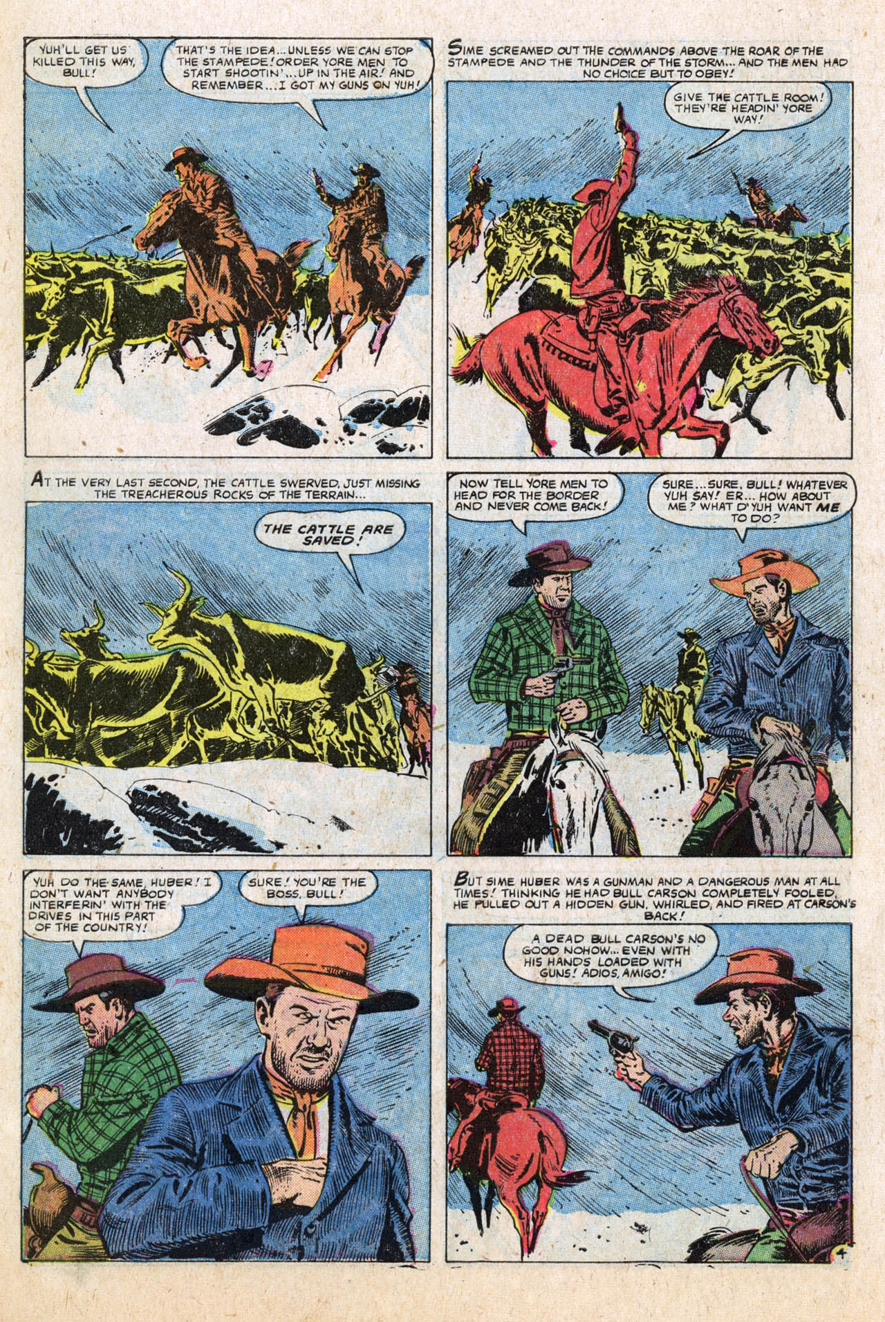 Read online Two Gun Western comic -  Issue #12 - 6