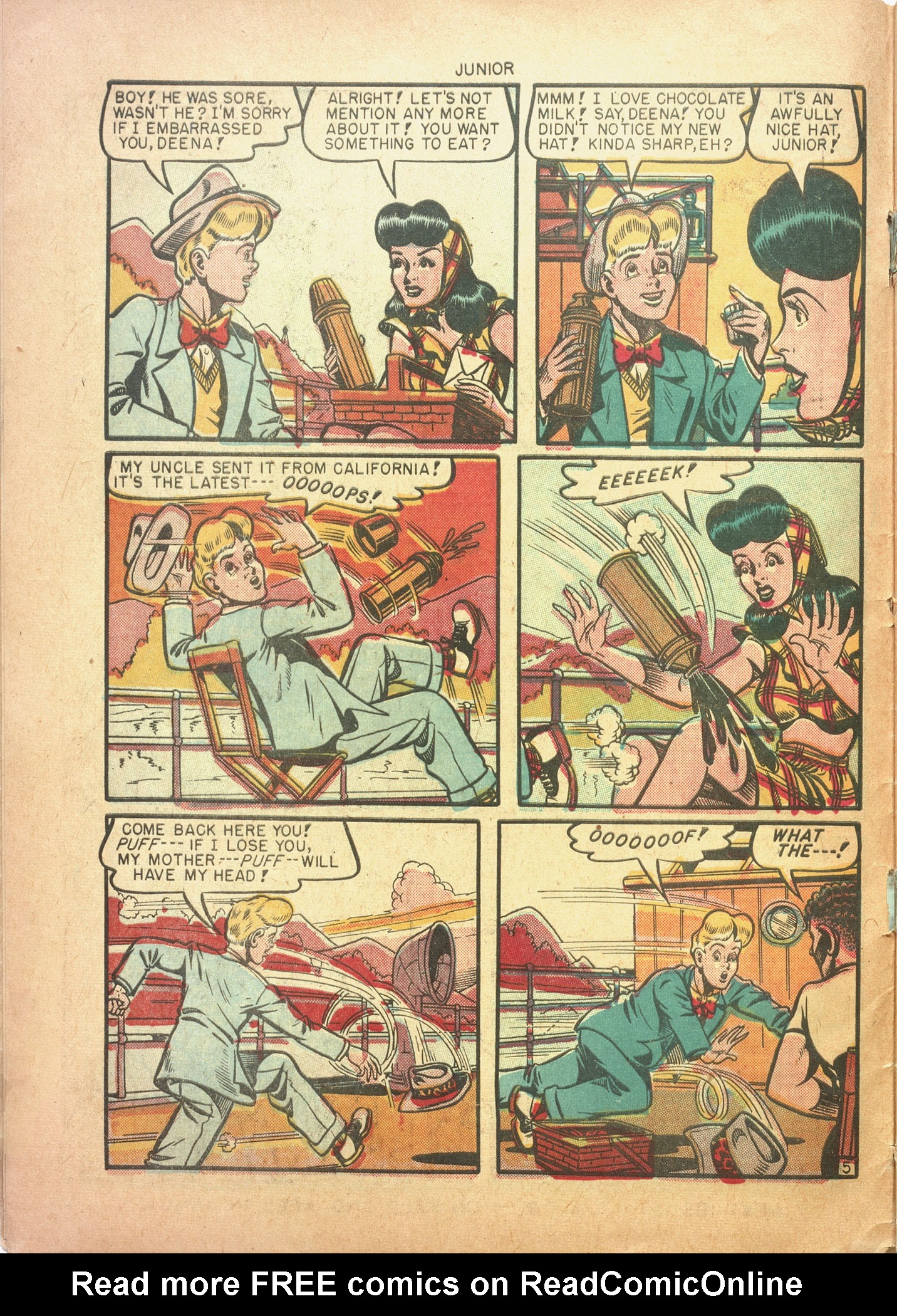 Read online Junior (1947) comic -  Issue #11 - 6