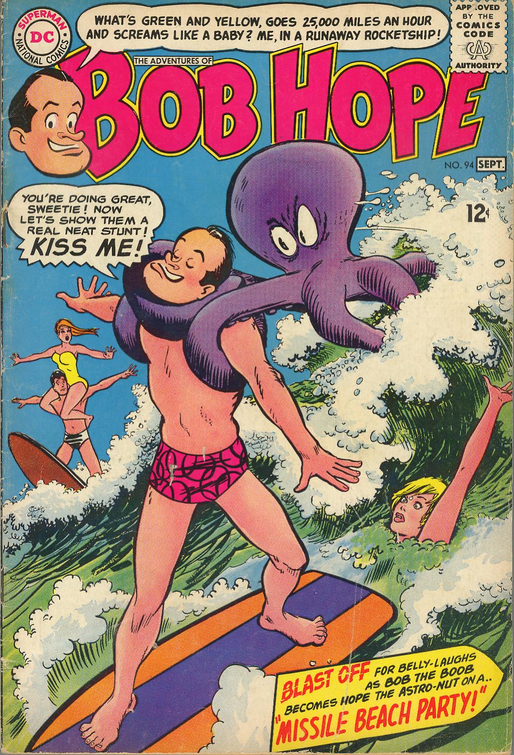 Read online The Adventures of Bob Hope comic -  Issue #94 - 1