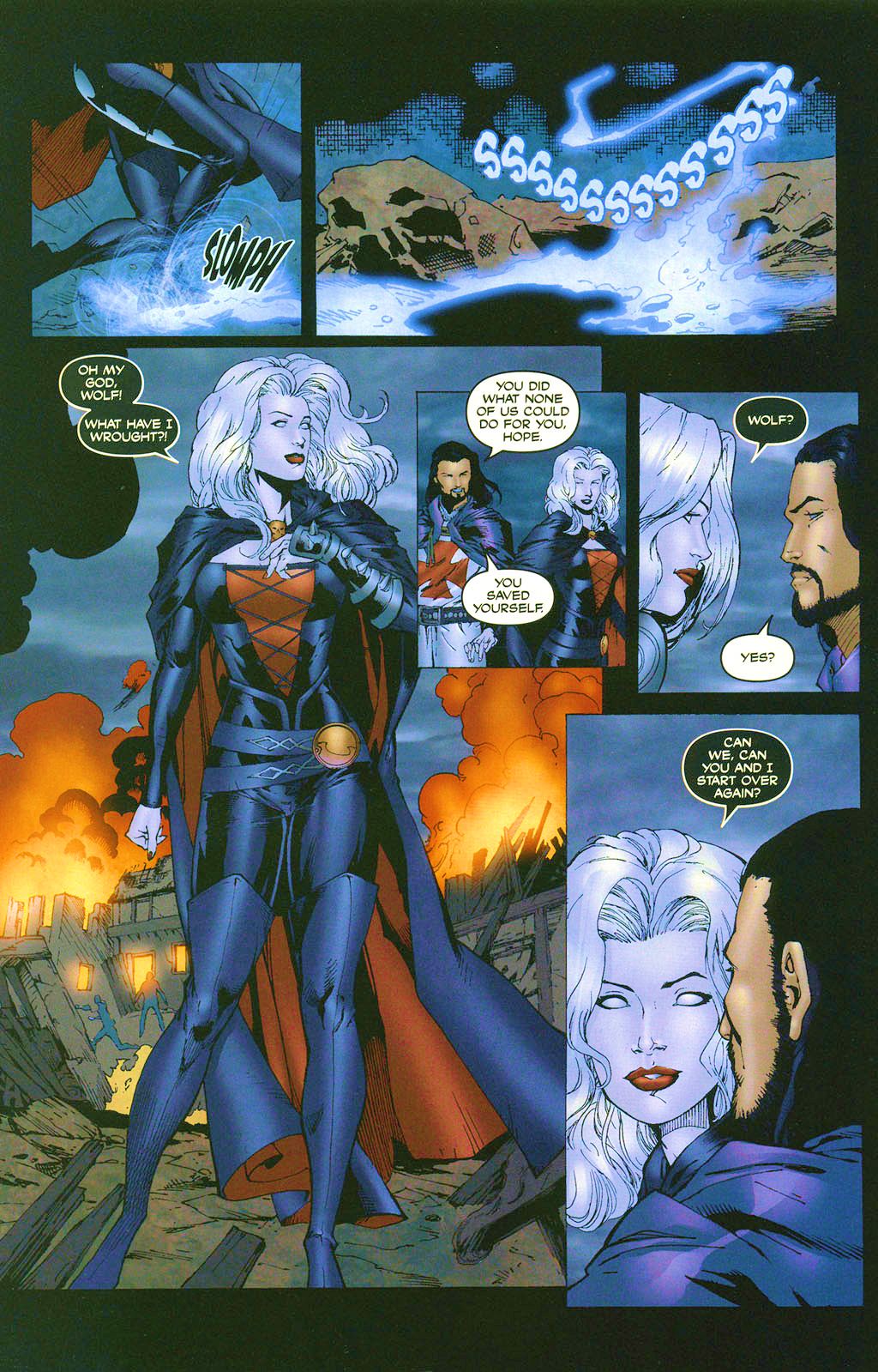Read online Brian Pulido's Medieval Lady Death:  War of the Winds comic -  Issue #4 - 21