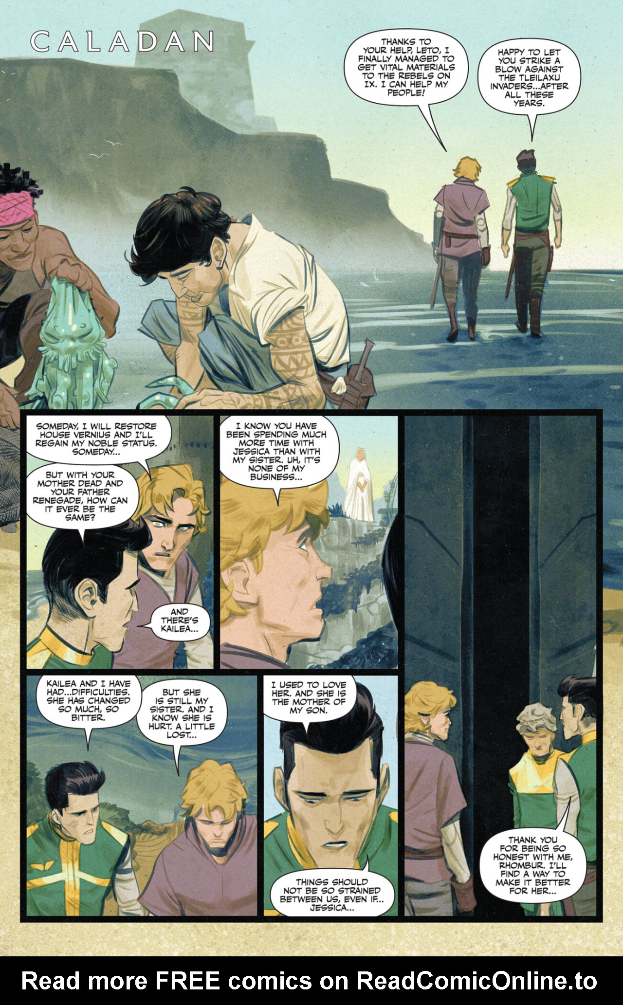 Read online Dune: House Harkonnen comic -  Issue #7 - 9