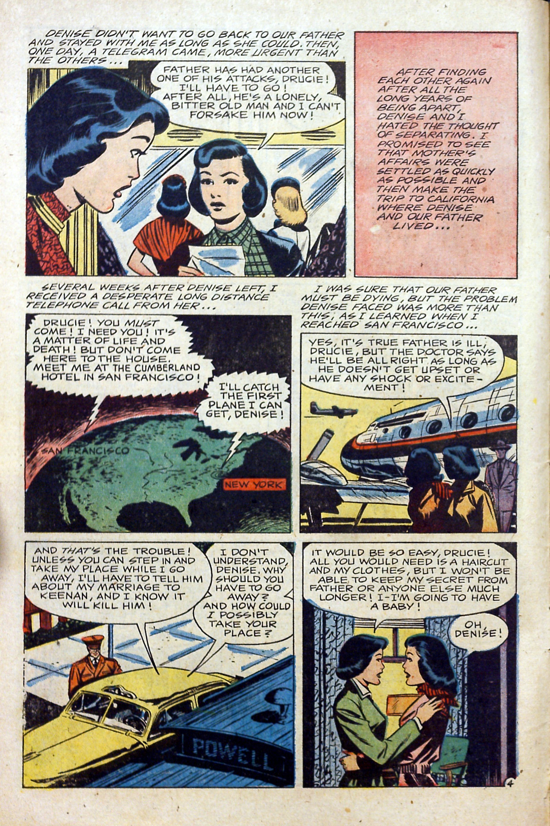 Read online Glamorous Romances comic -  Issue #61 - 6