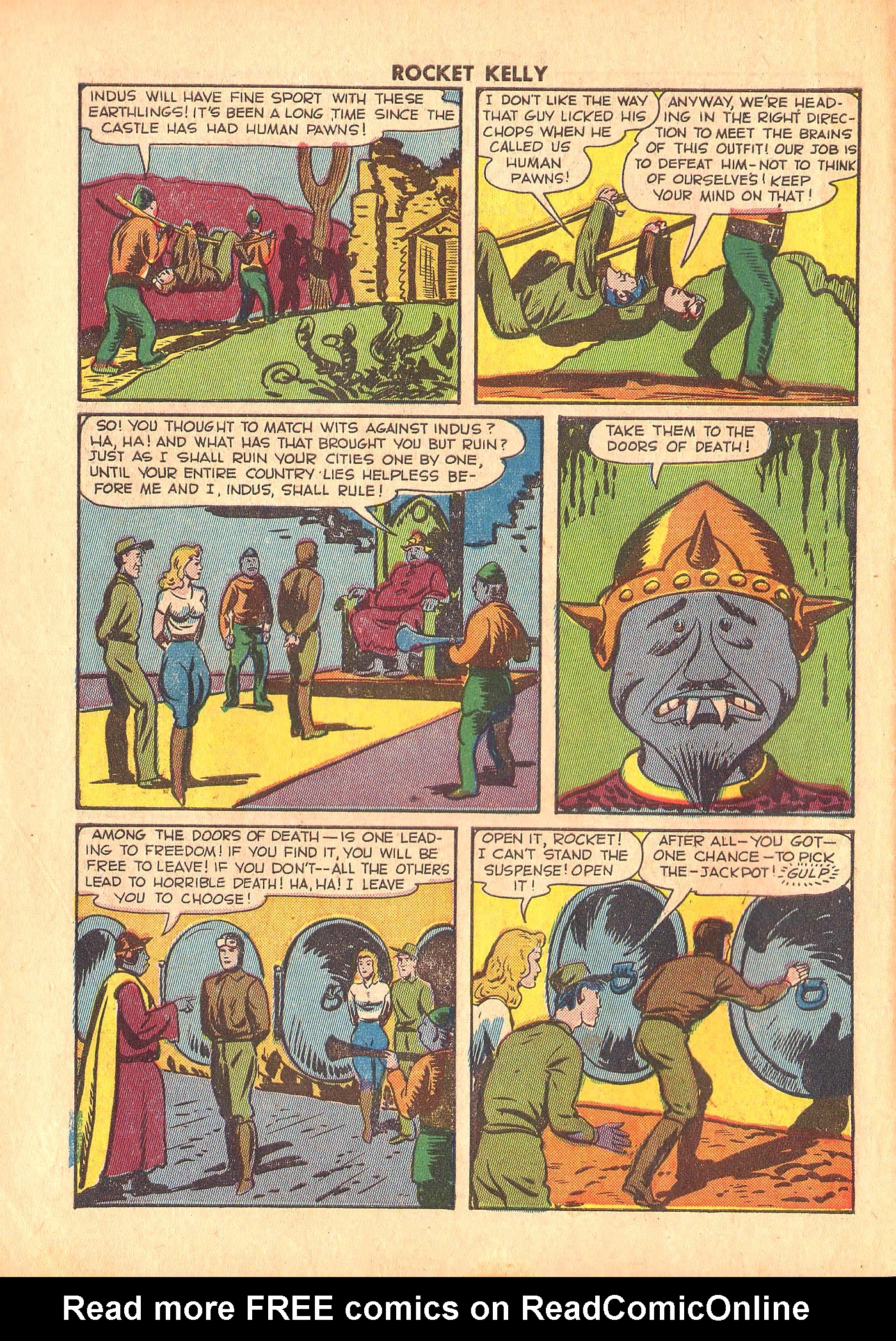 Read online Rocket Kelly (1944) comic -  Issue # Full - 10