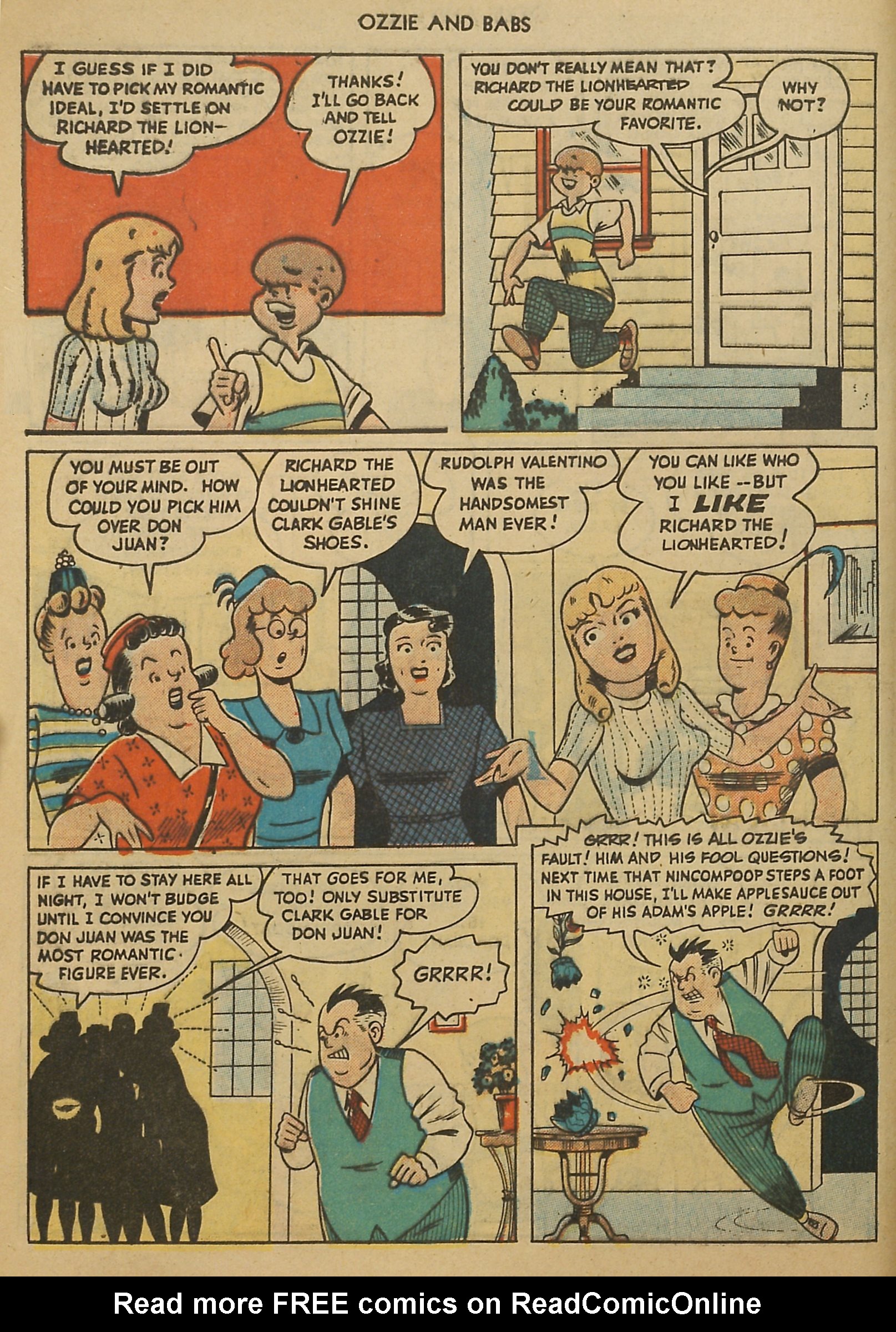 Read online Ozzie And Babs comic -  Issue #9 - 8