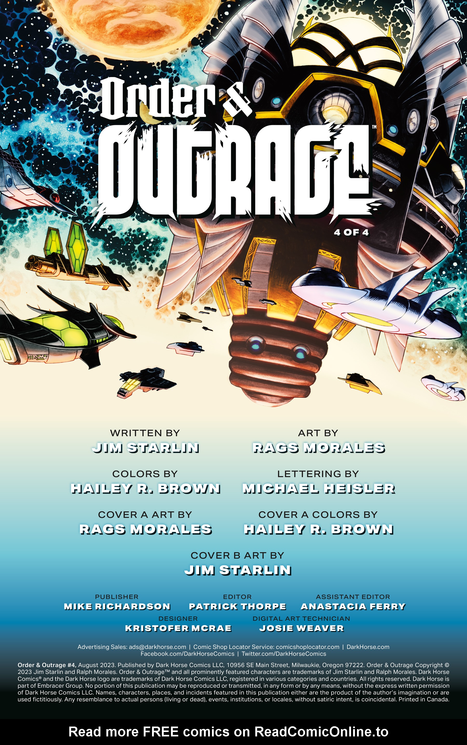 Read online Order and Outrage comic -  Issue #4 - 2