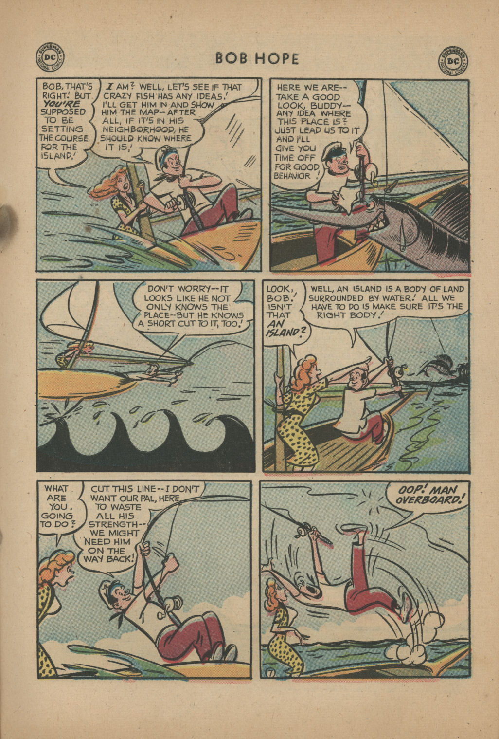 Read online The Adventures of Bob Hope comic -  Issue #45 - 9