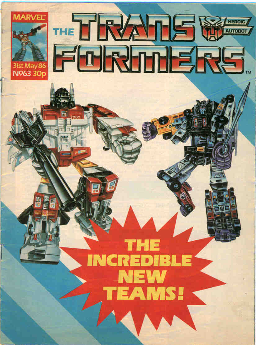 Read online The Transformers (UK) comic -  Issue #63 - 1