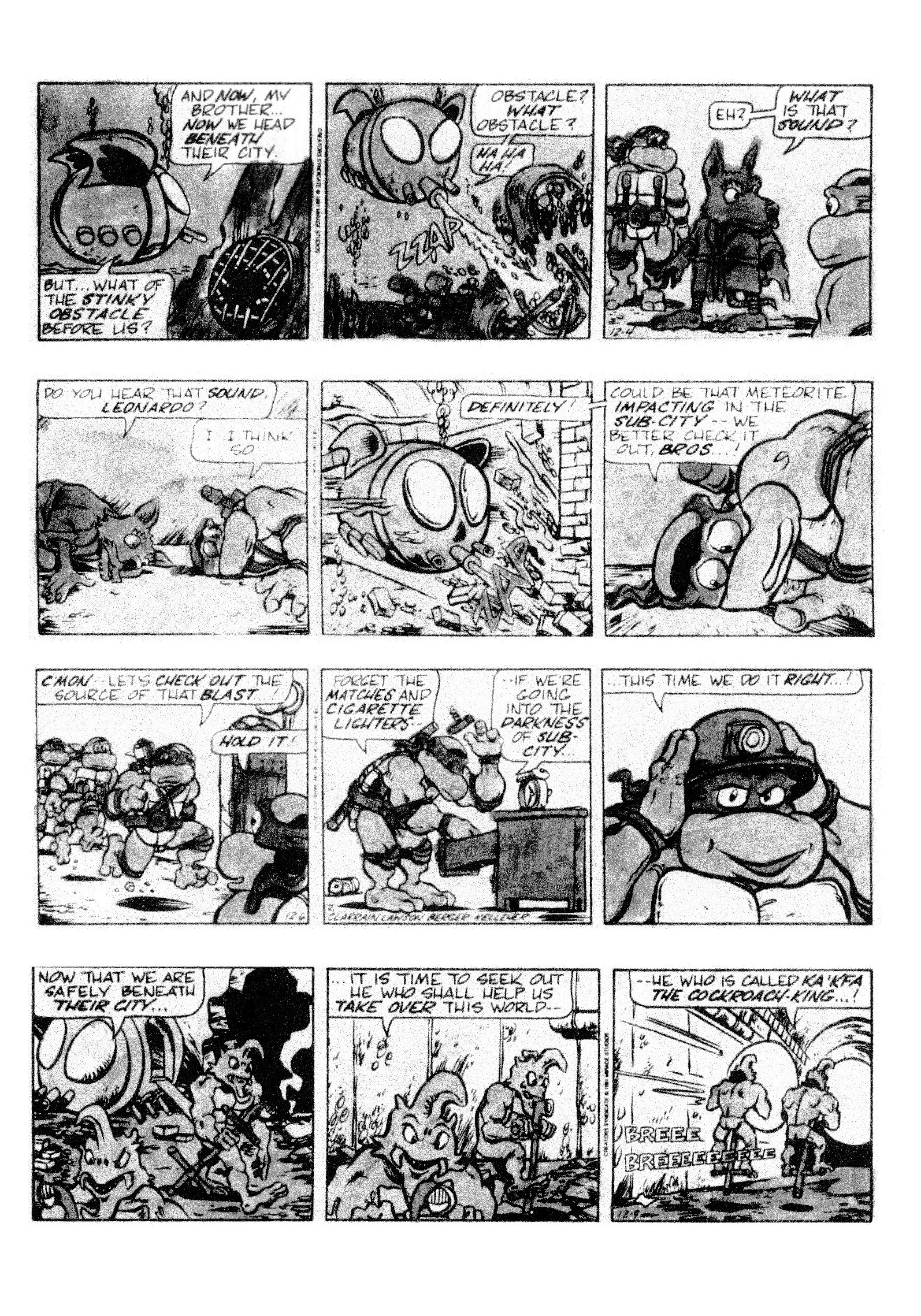 Read online Teenage Mutant Ninja Turtles: Complete Newspaper Daily Comic Strip Collection comic -  Issue # TPB 2 (Part 1) - 79