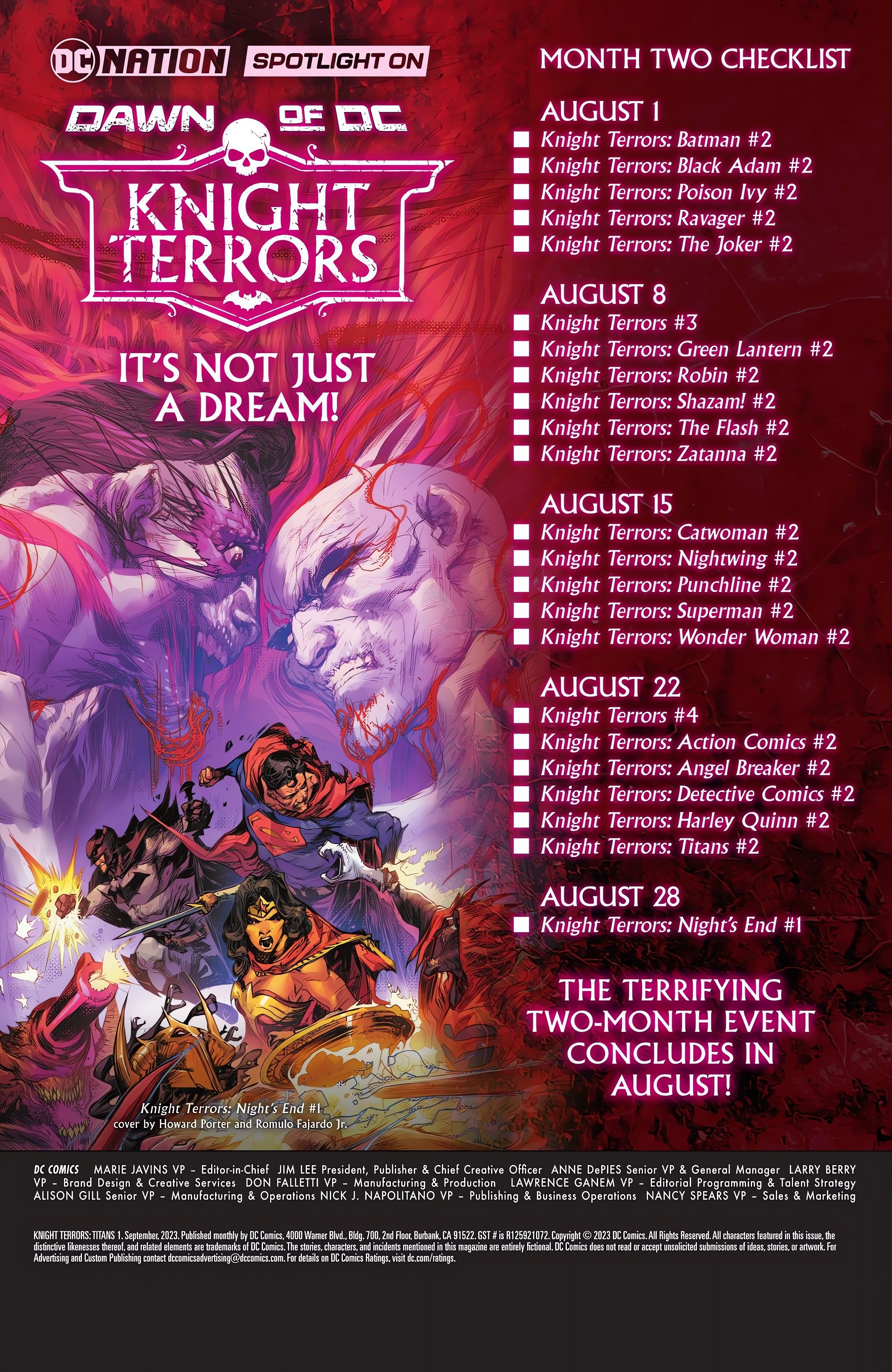Read online Knight Terrors Collection comic -  Issue # Titans - 26