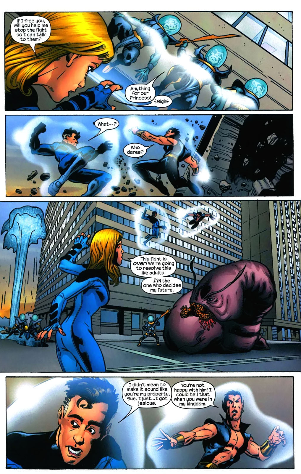 Read online Marvel Adventures Fantastic Four comic -  Issue #7 - 21
