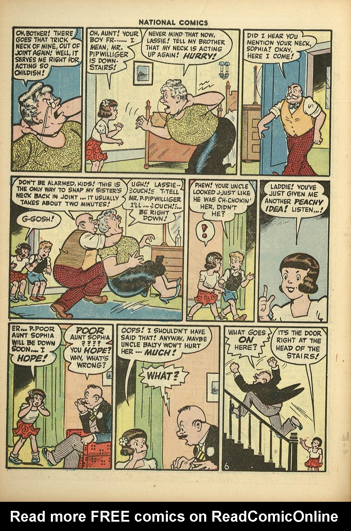 Read online National Comics comic -  Issue #56 - 50