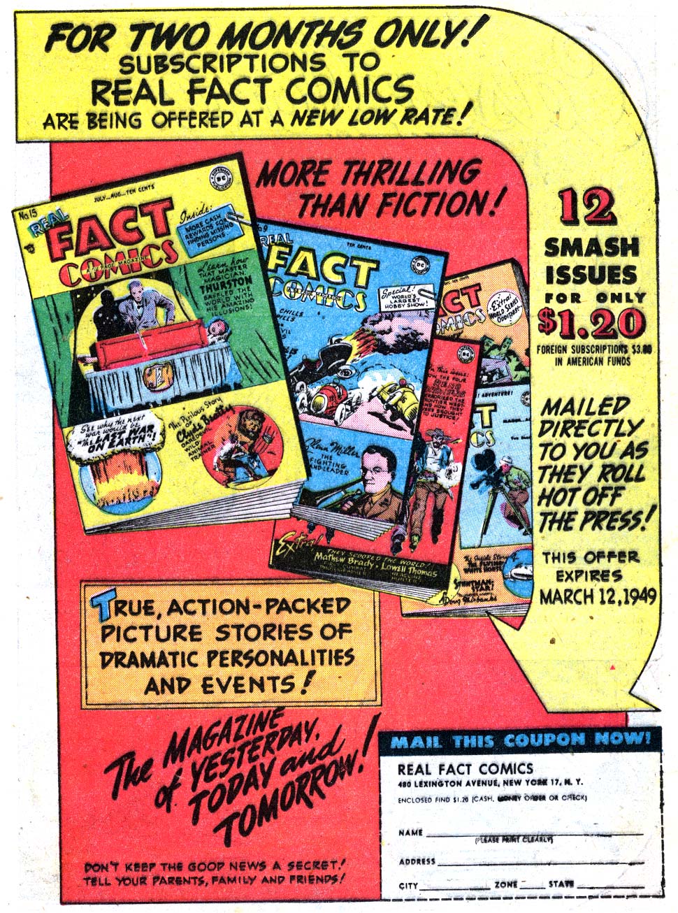 Read online Real Fact Comics comic -  Issue #19 - 19