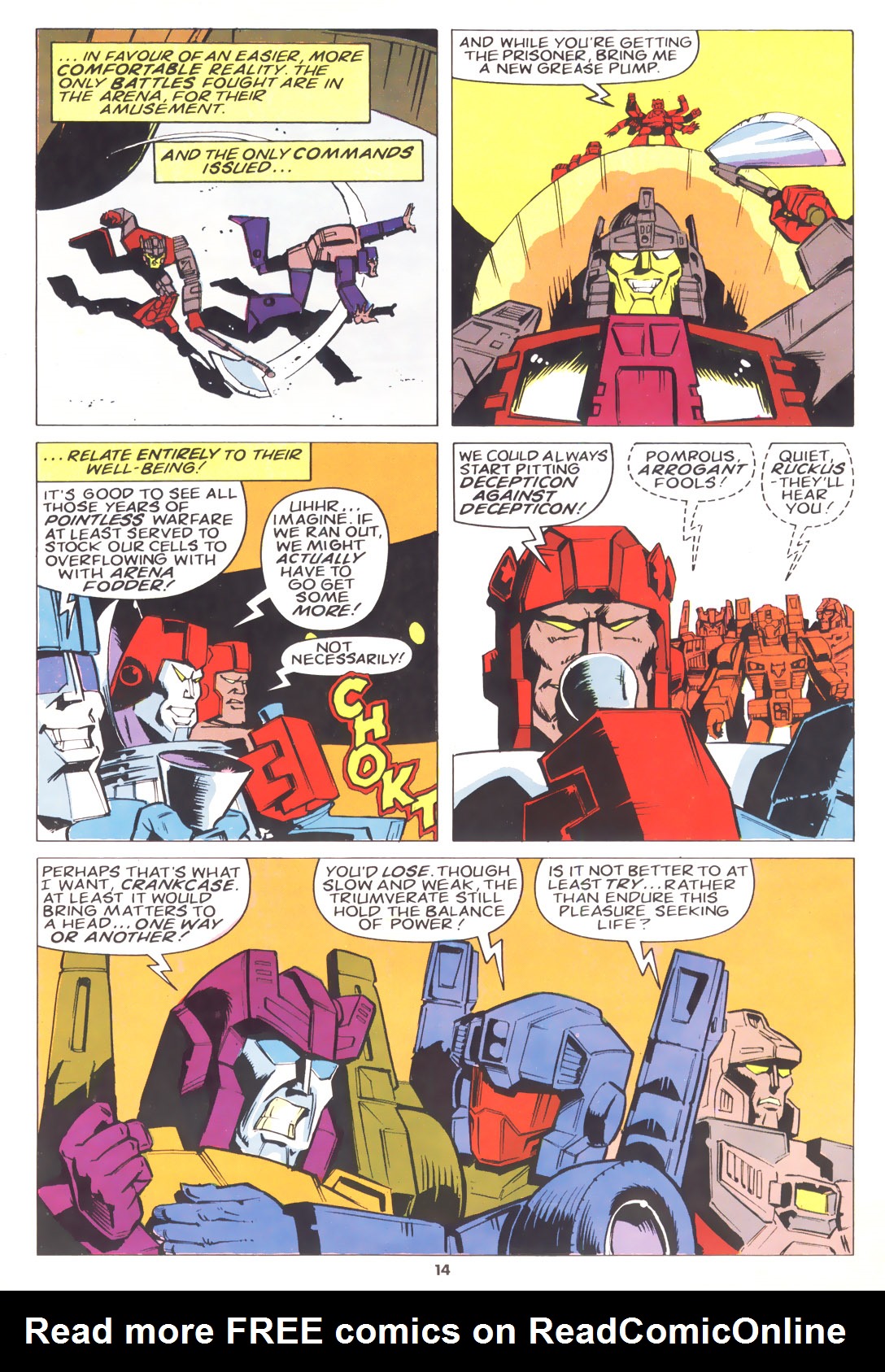 Read online The Transformers (UK) comic -  Issue #213 - 13