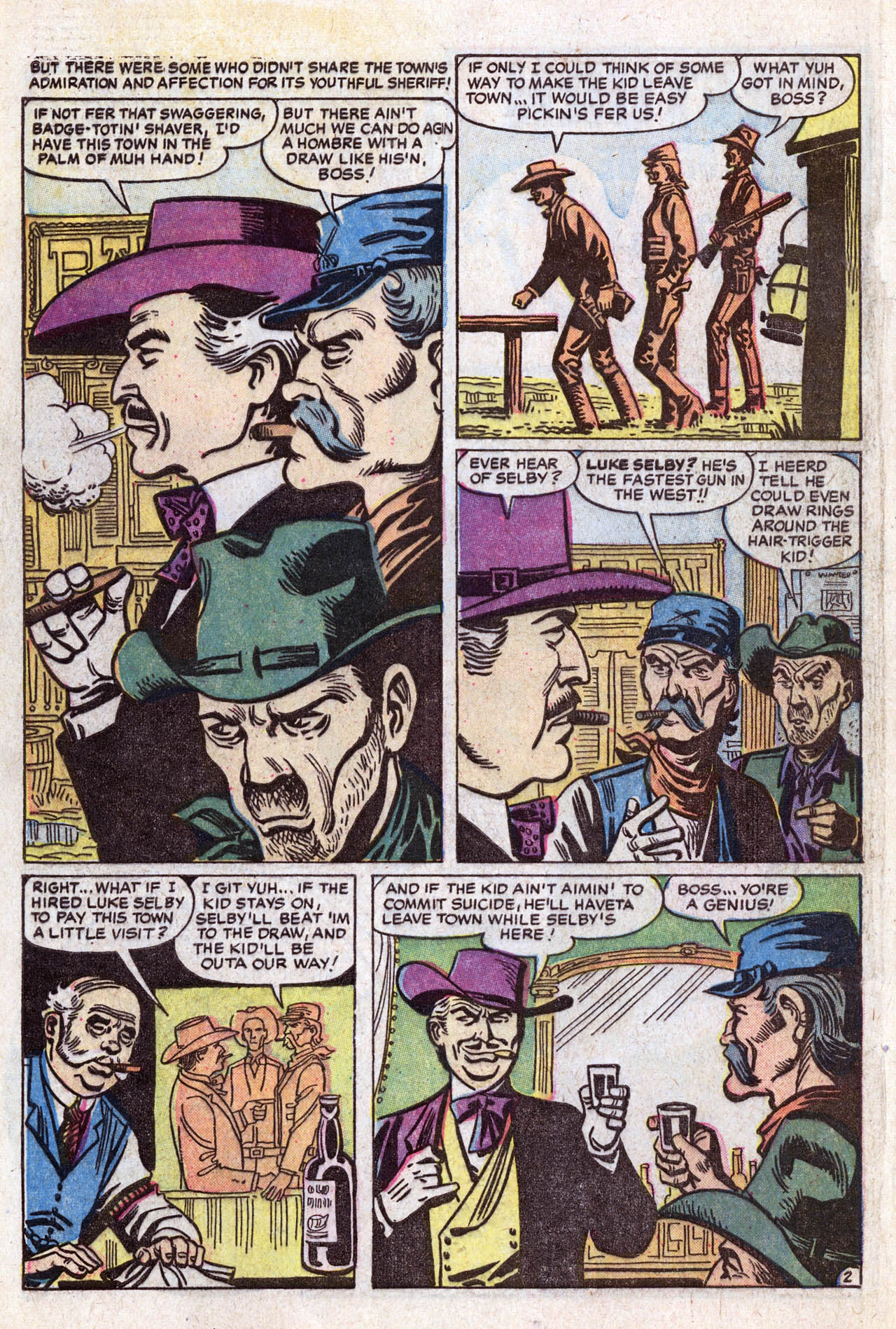 Read online Two Gun Western comic -  Issue #8 - 4