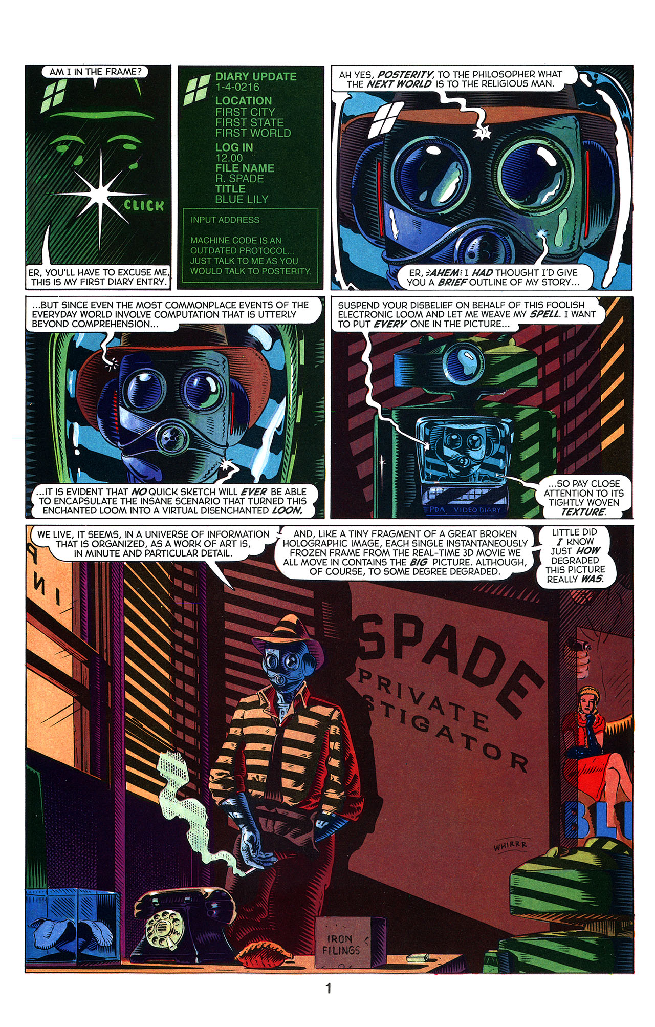 Read online The Blue Lily comic -  Issue #1 - 3