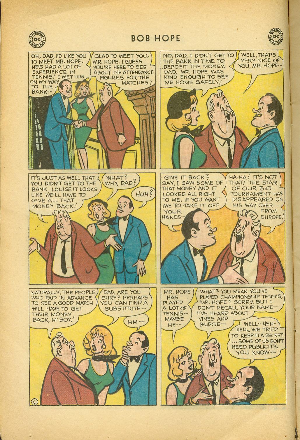 Read online The Adventures of Bob Hope comic -  Issue #56 - 8