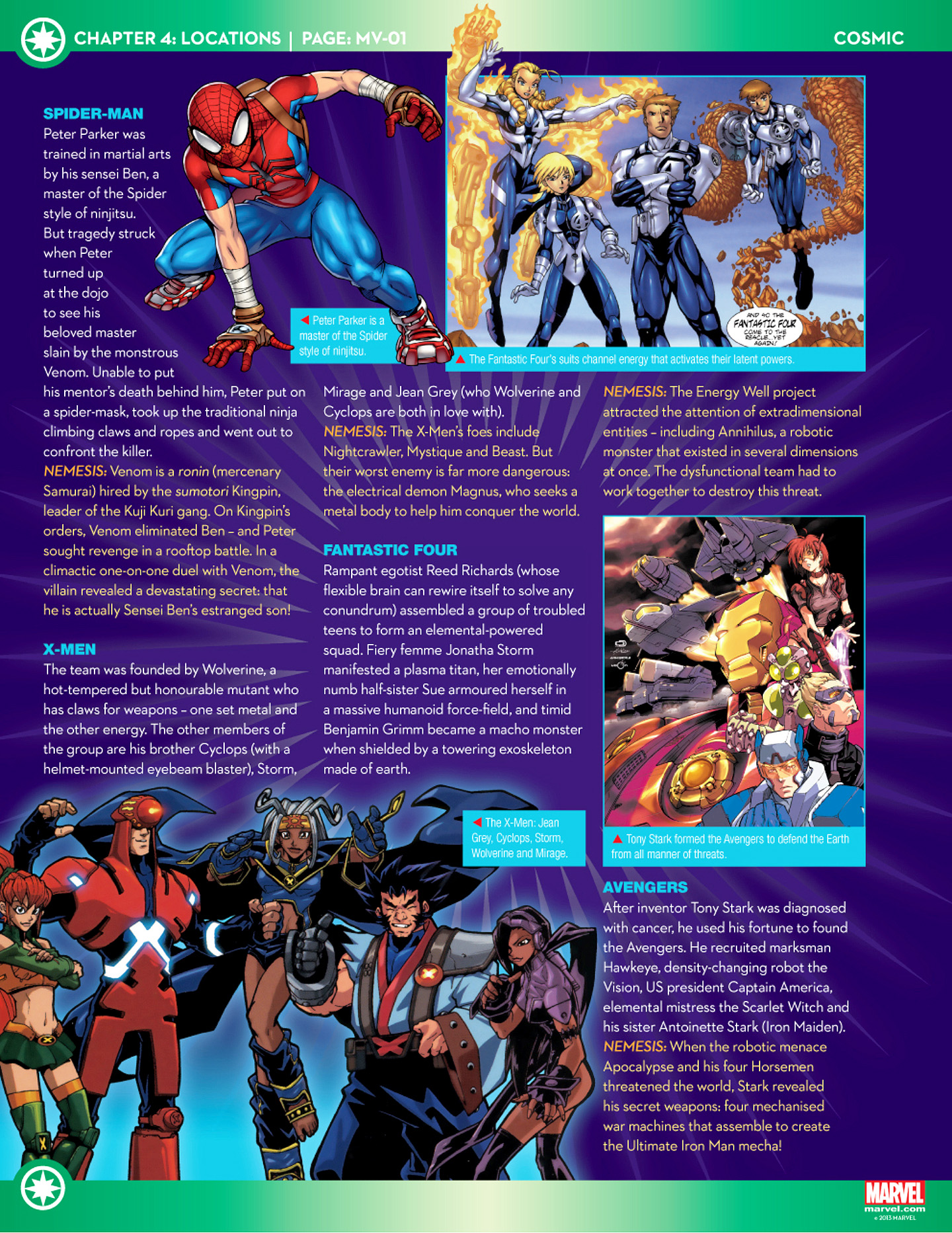 Read online Marvel Fact Files comic -  Issue #24 - 10