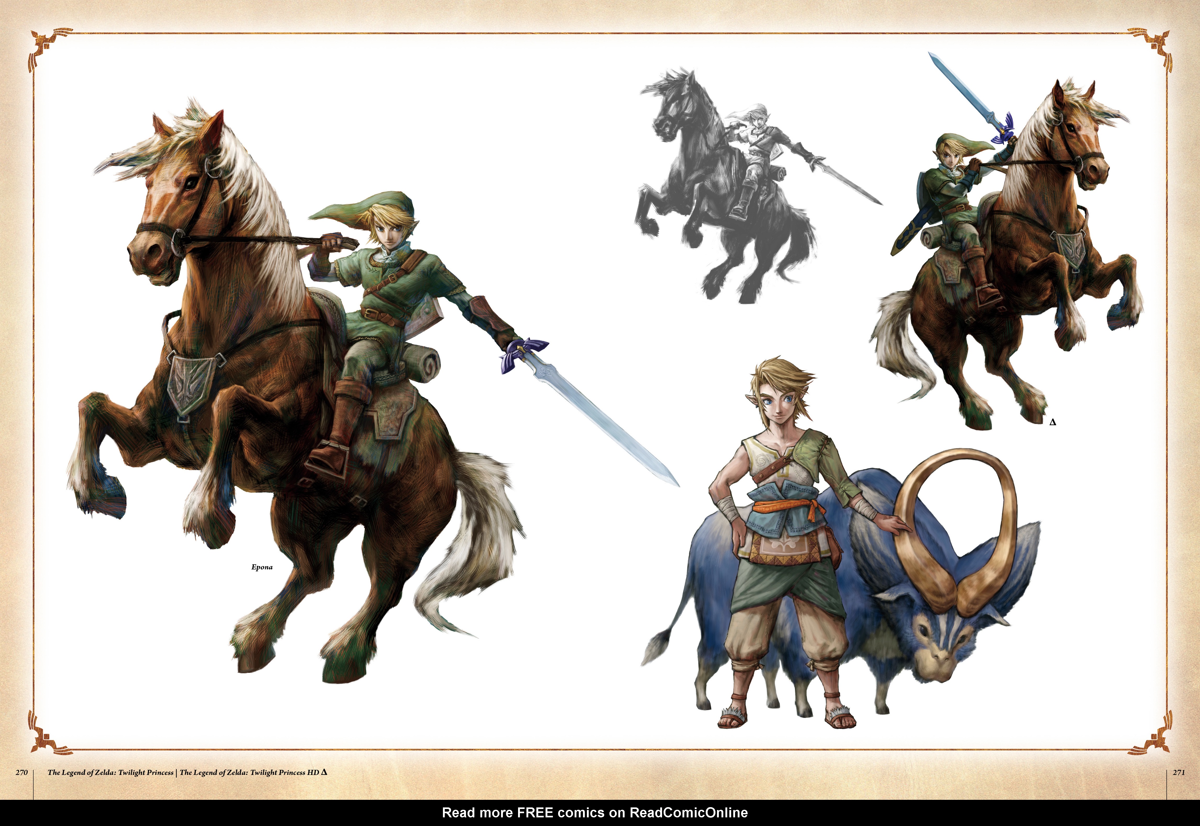 Read online The Legend of Zelda: Art & Artifacts comic -  Issue # TPB - 190