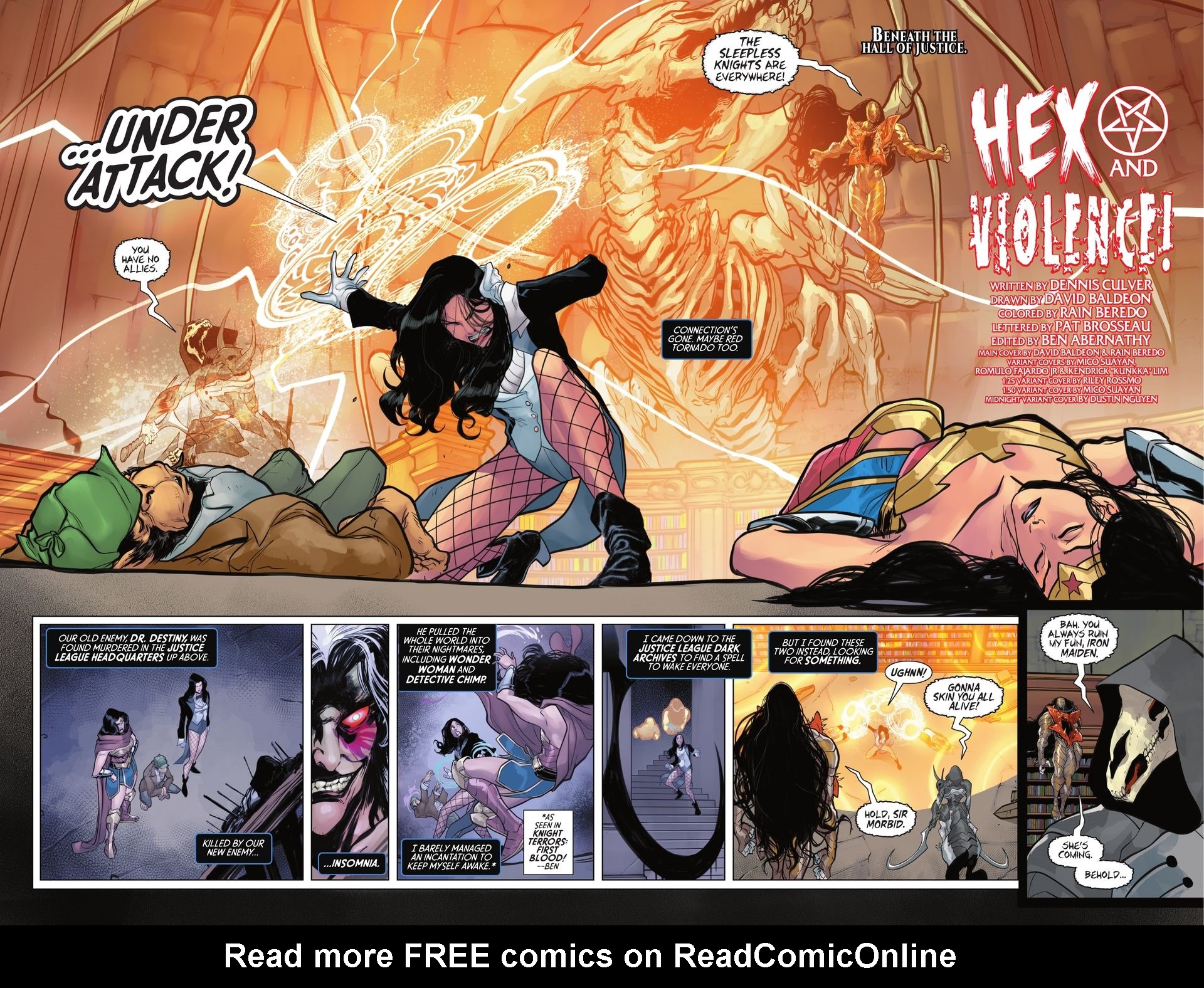 Read online Knight Terrors Collection comic -  Issue # Zatanna - 4