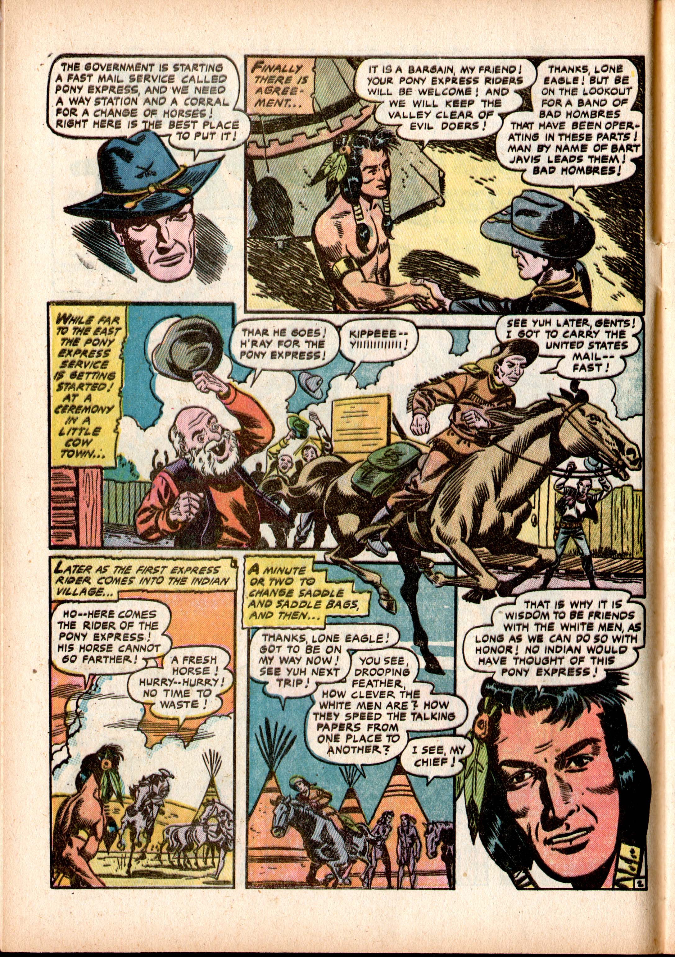 Read online Lone Eagle comic -  Issue #3 - 6