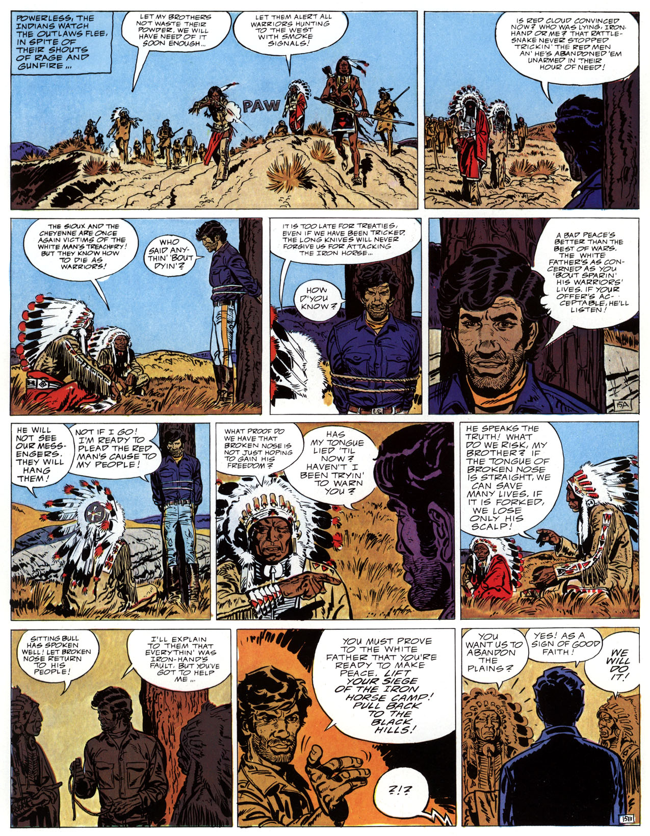 Read online Epic Graphic Novel: Lieutenant Blueberry comic -  Issue #3 - 19