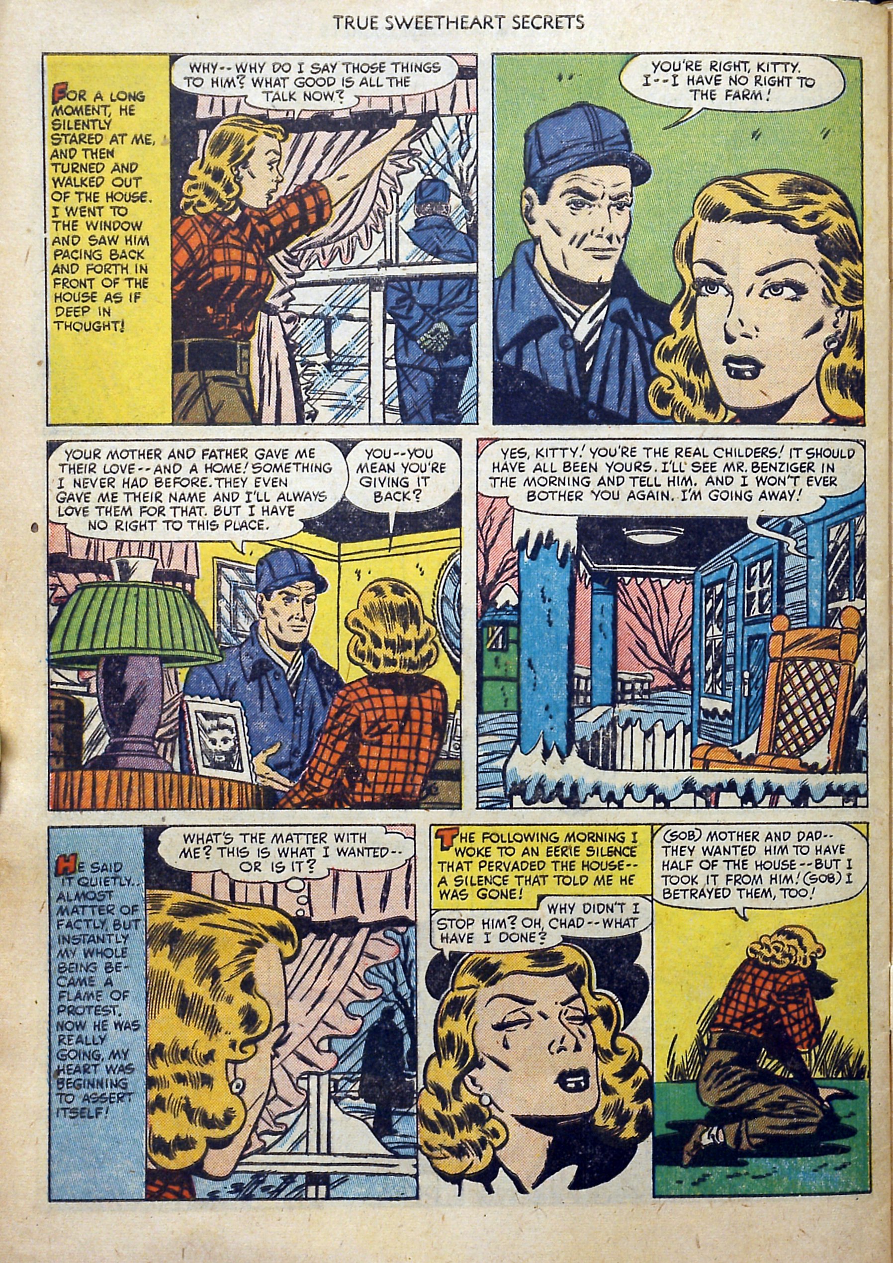 Read online True Sweetheart Secrets comic -  Issue #6 - 32