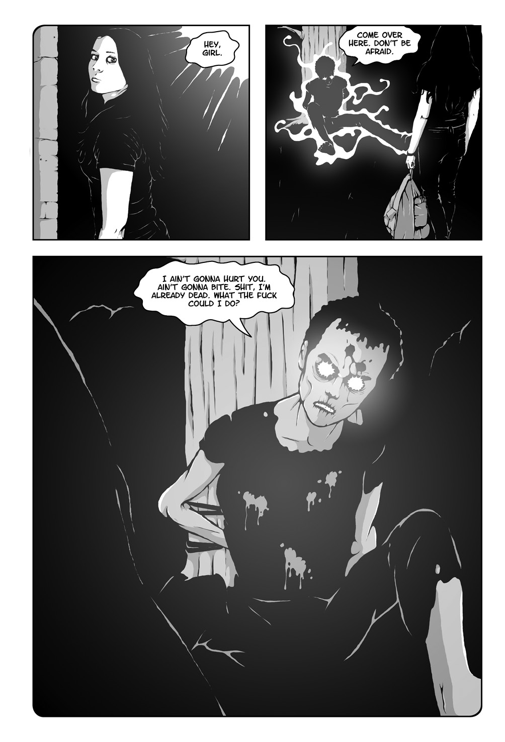 Read online Hollow Girl comic -  Issue #3 - 21