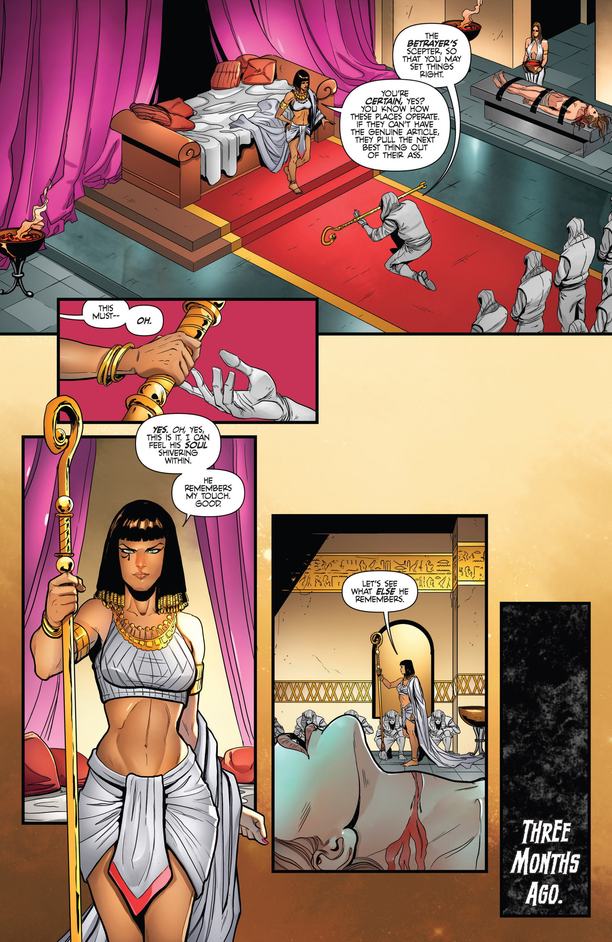 Read online Van Helsing vs The Mummy of Amun-Ra comic -  Issue #1 - 8