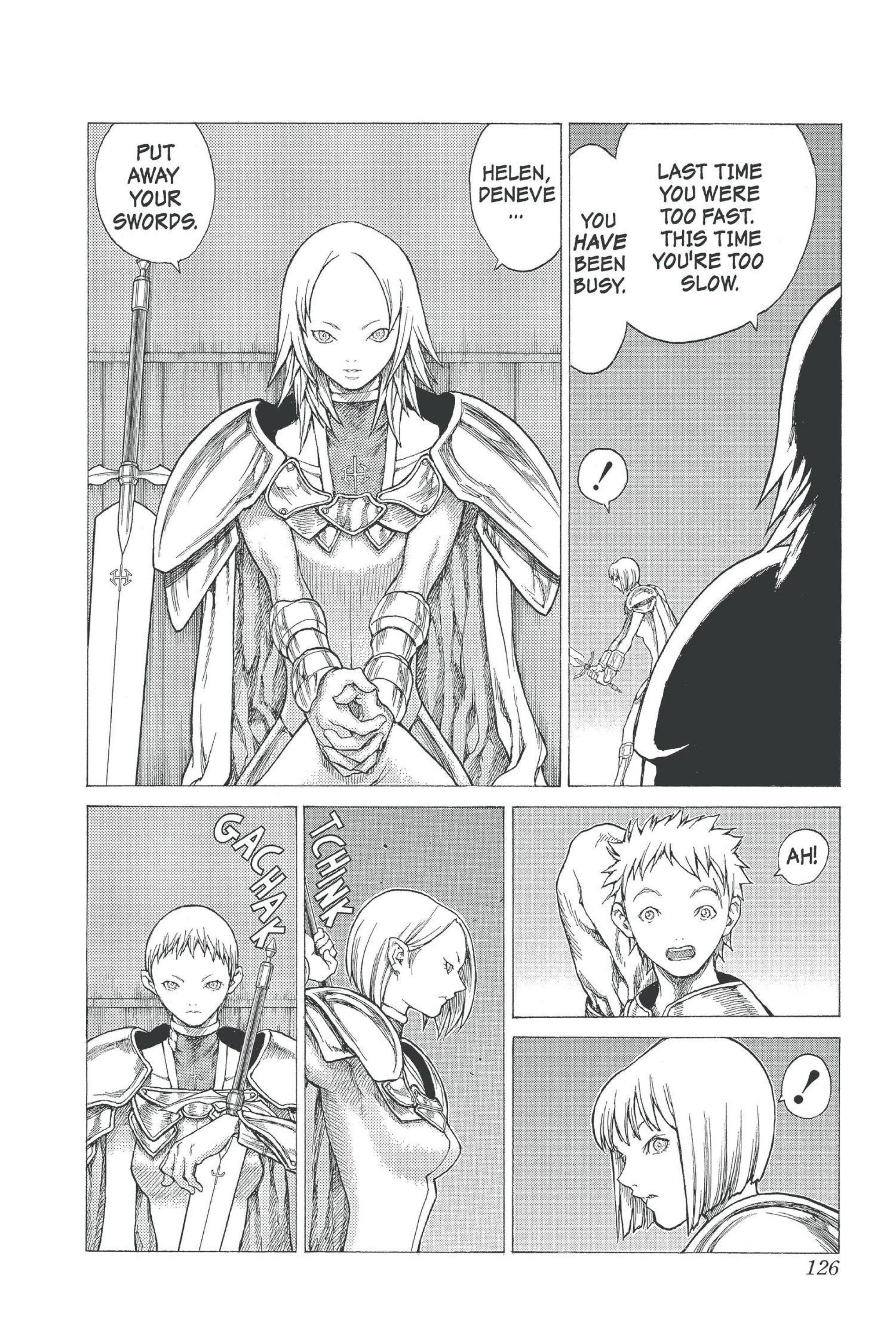 Read online Claymore comic -  Issue #5 - 113