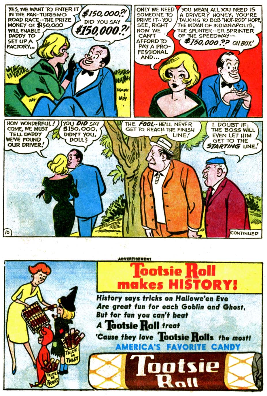 Read online The Adventures of Bob Hope comic -  Issue #78 - 12