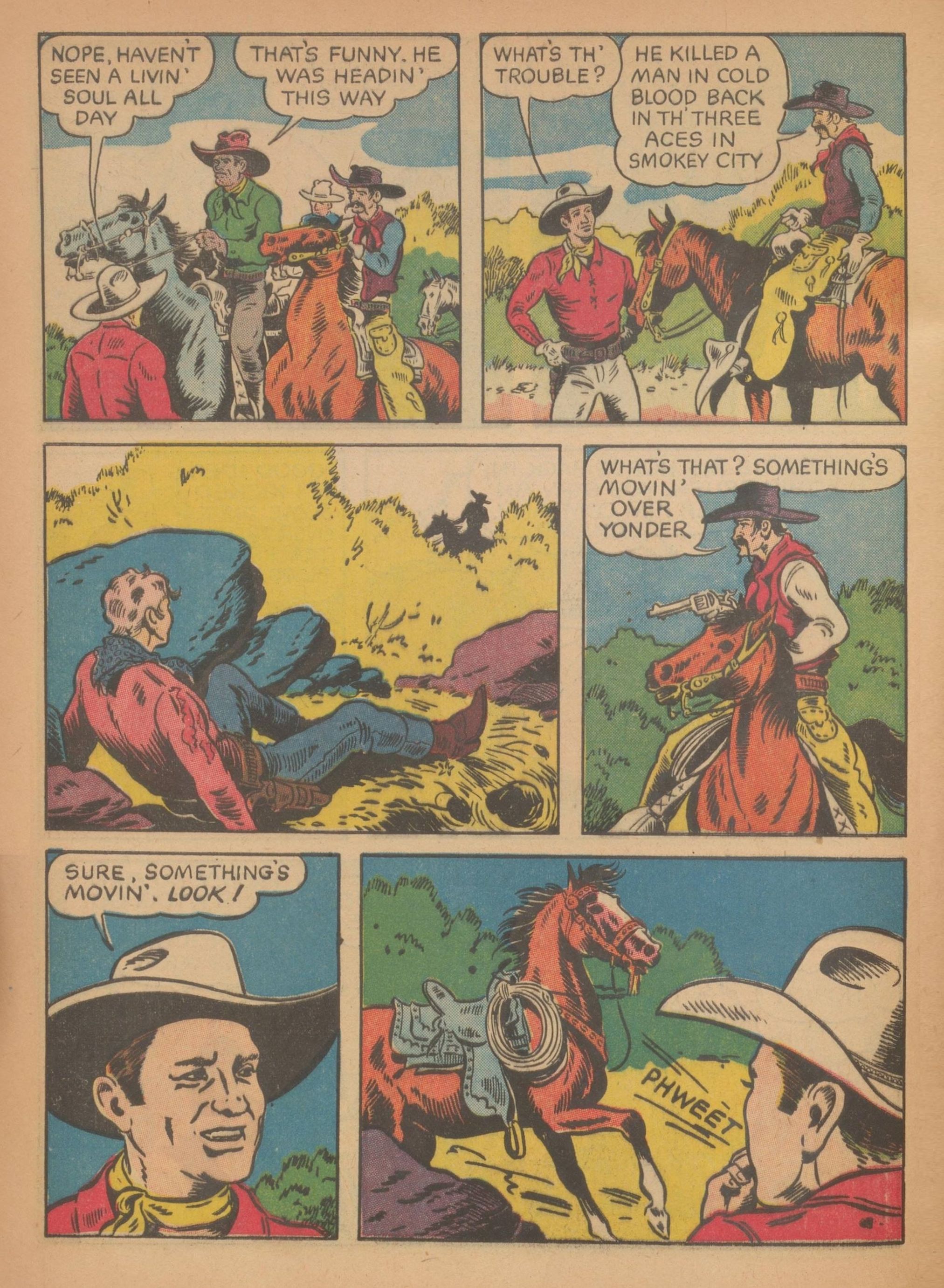 Read online Gene Autry Comics comic -  Issue #4 - 6