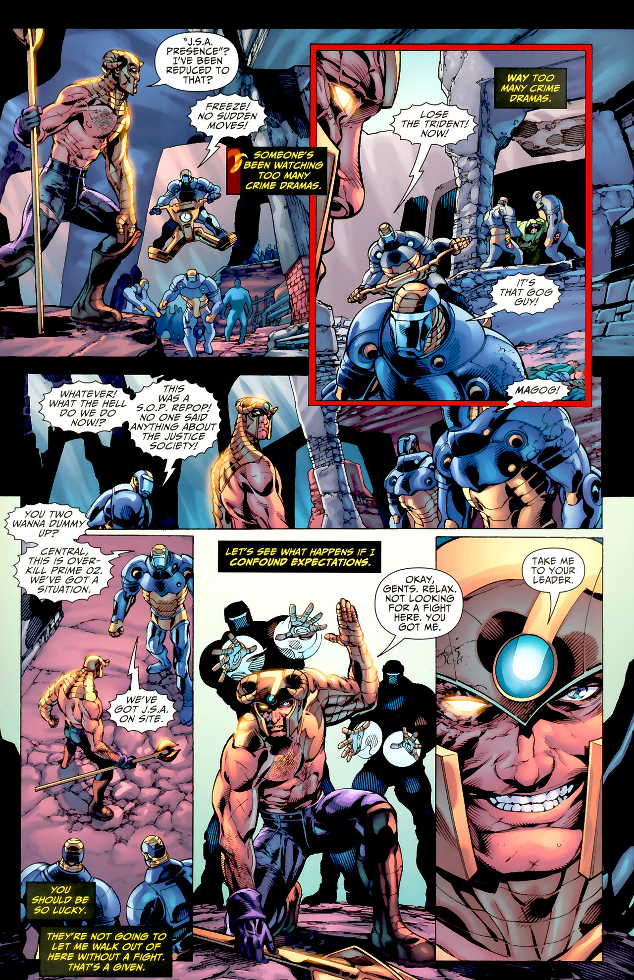 Read online Magog comic -  Issue #3 - 19