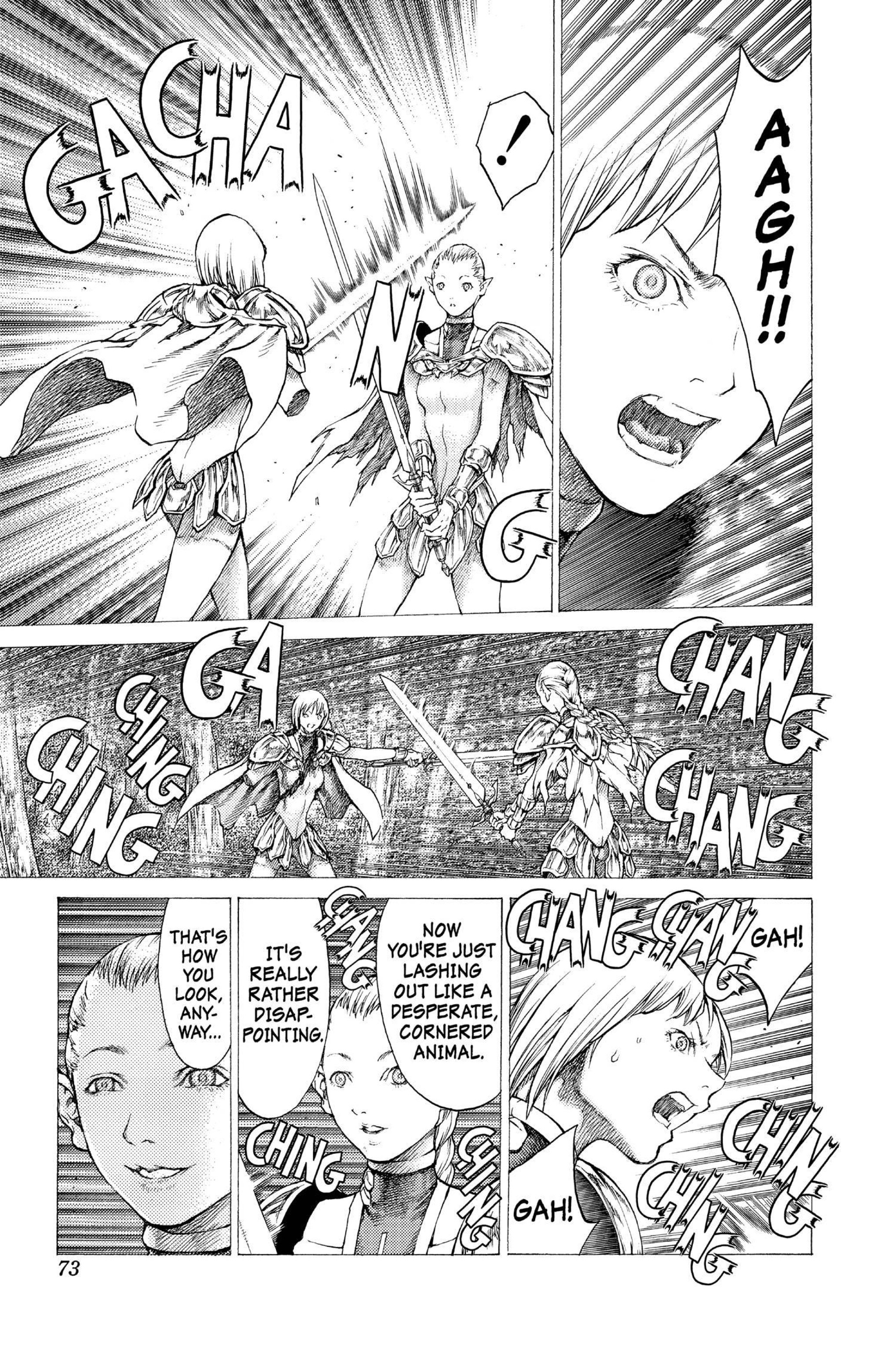 Read online Claymore comic -  Issue #7 - 68
