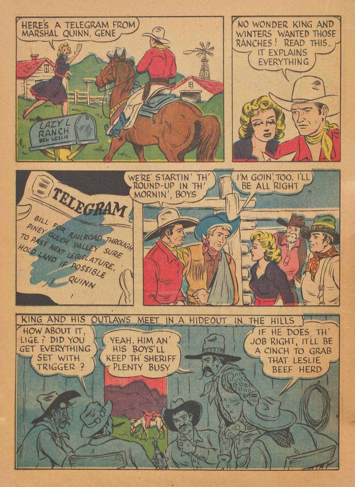 Gene Autry Comics issue 6 - Page 44